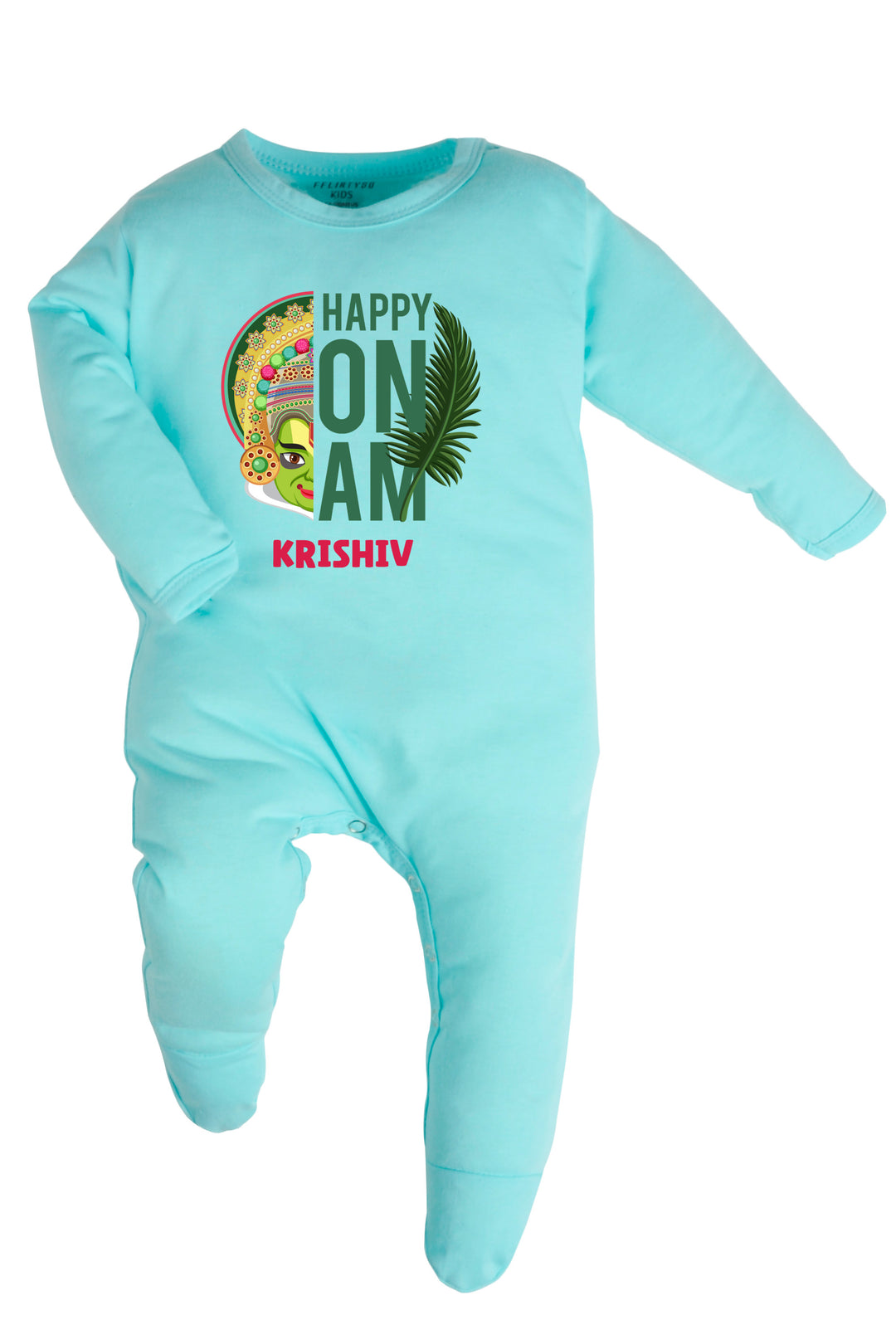 Happy Onam Baby Romper | Onesies w/ Custom Name