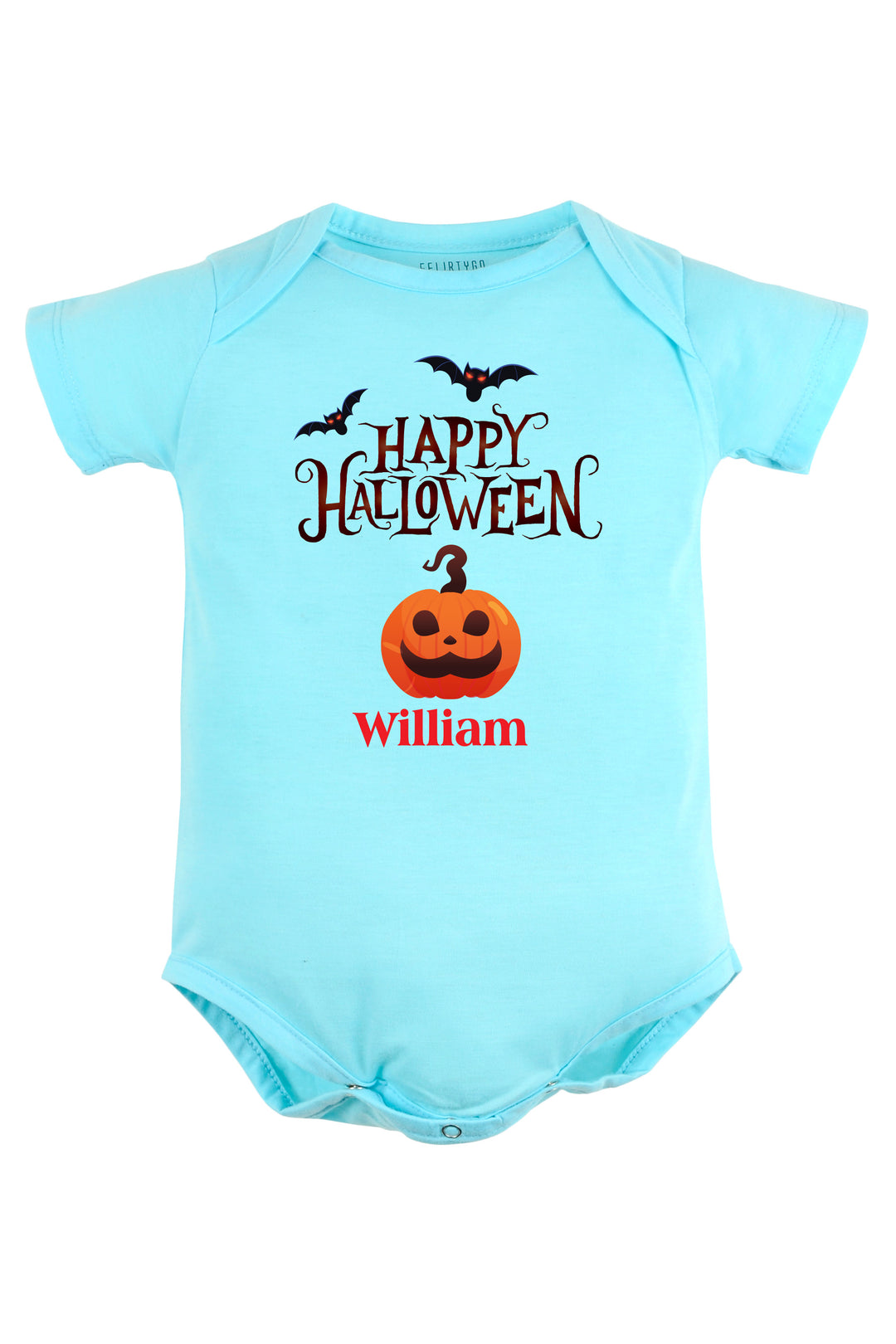 Happy Halloween Baby Romper | Onesies w/ Custom Name