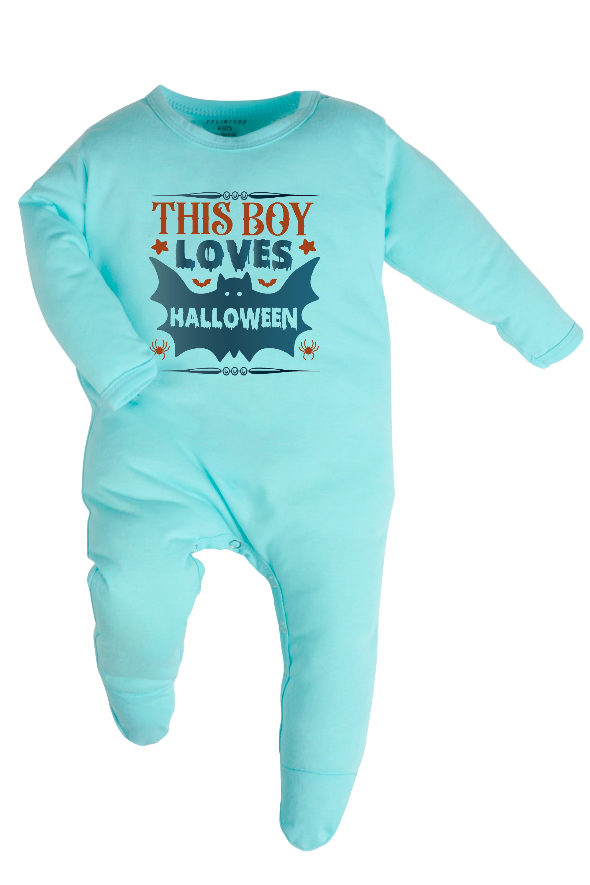 This Boy Loves Halloween Baby Romper | Onesies