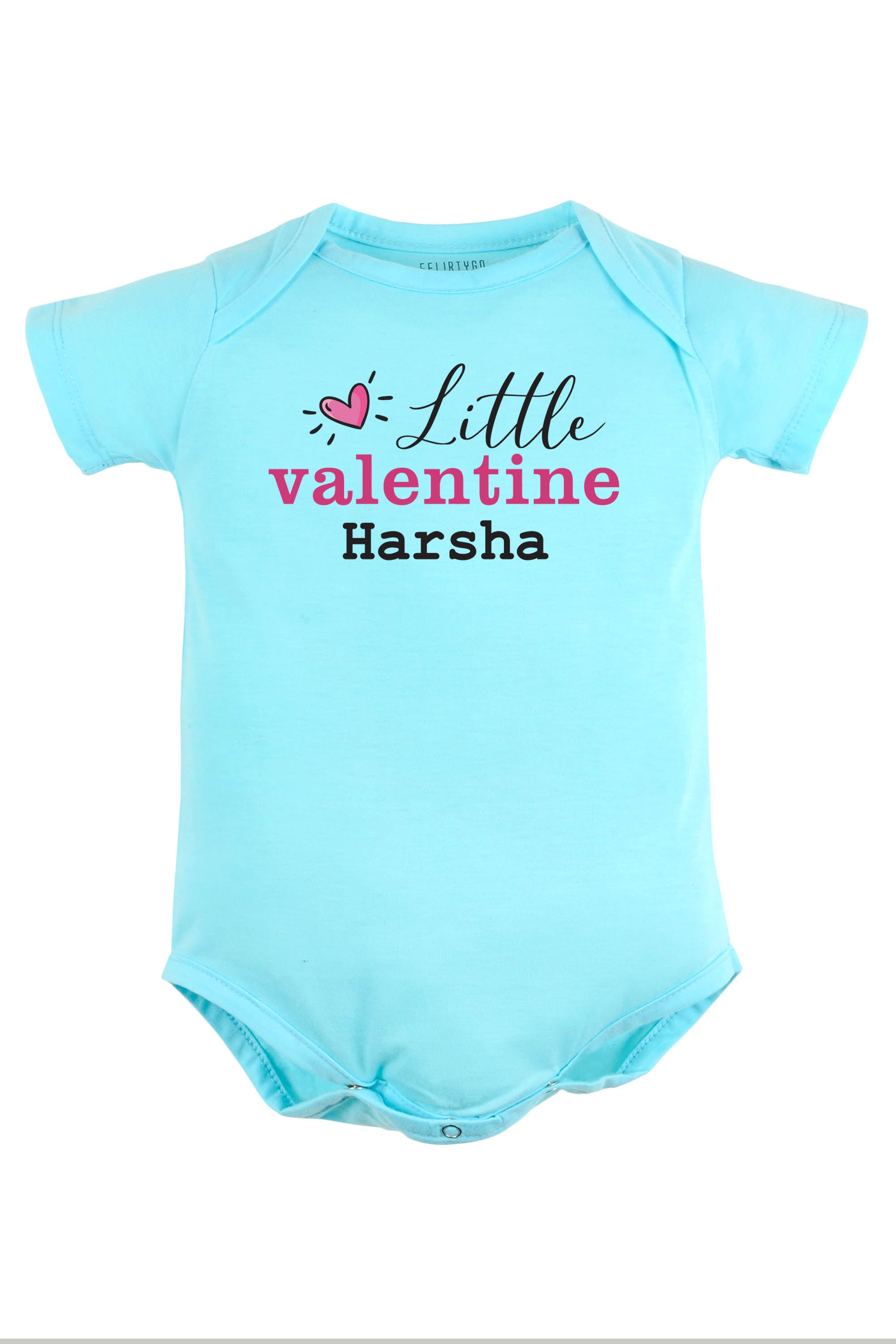 Little Valentine Baby Romper | Onesies w/ Custom Name