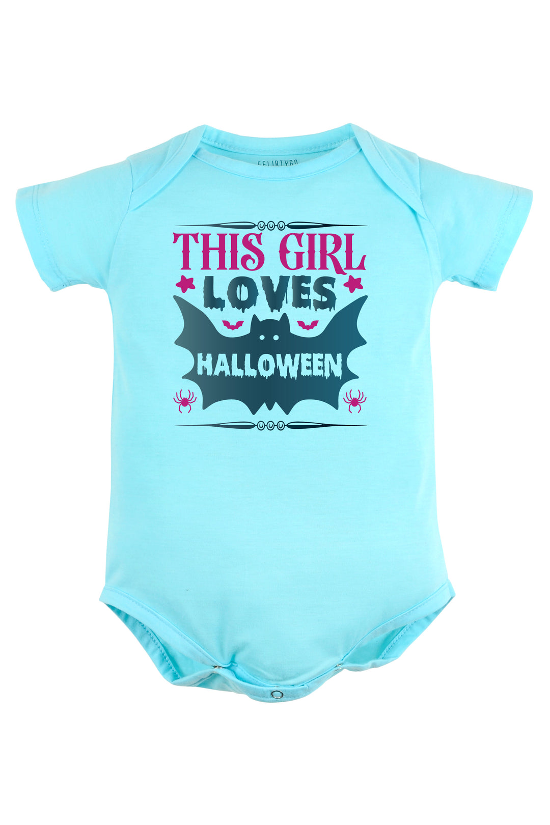 This Girl Loves Halloween Baby Romper | Onesies