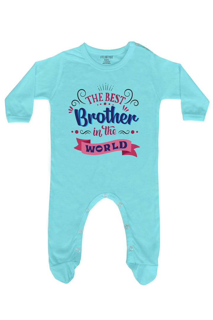 The Best Brother In The World Baby Romper | Onesies