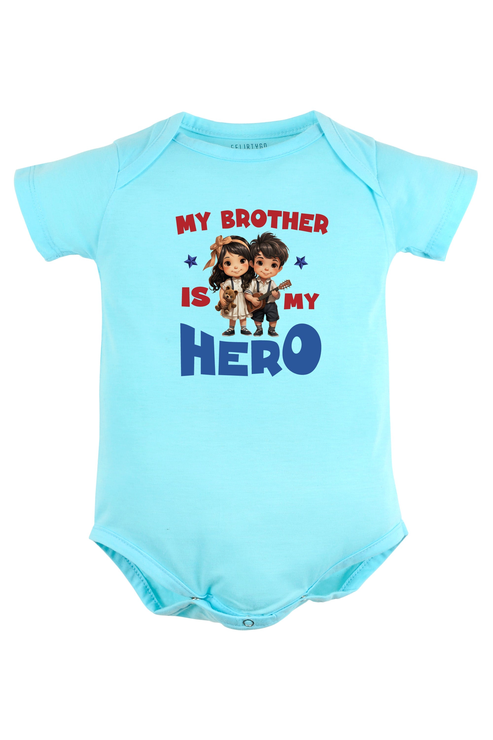 My Brother Is My Hero Baby Romper | Onesies