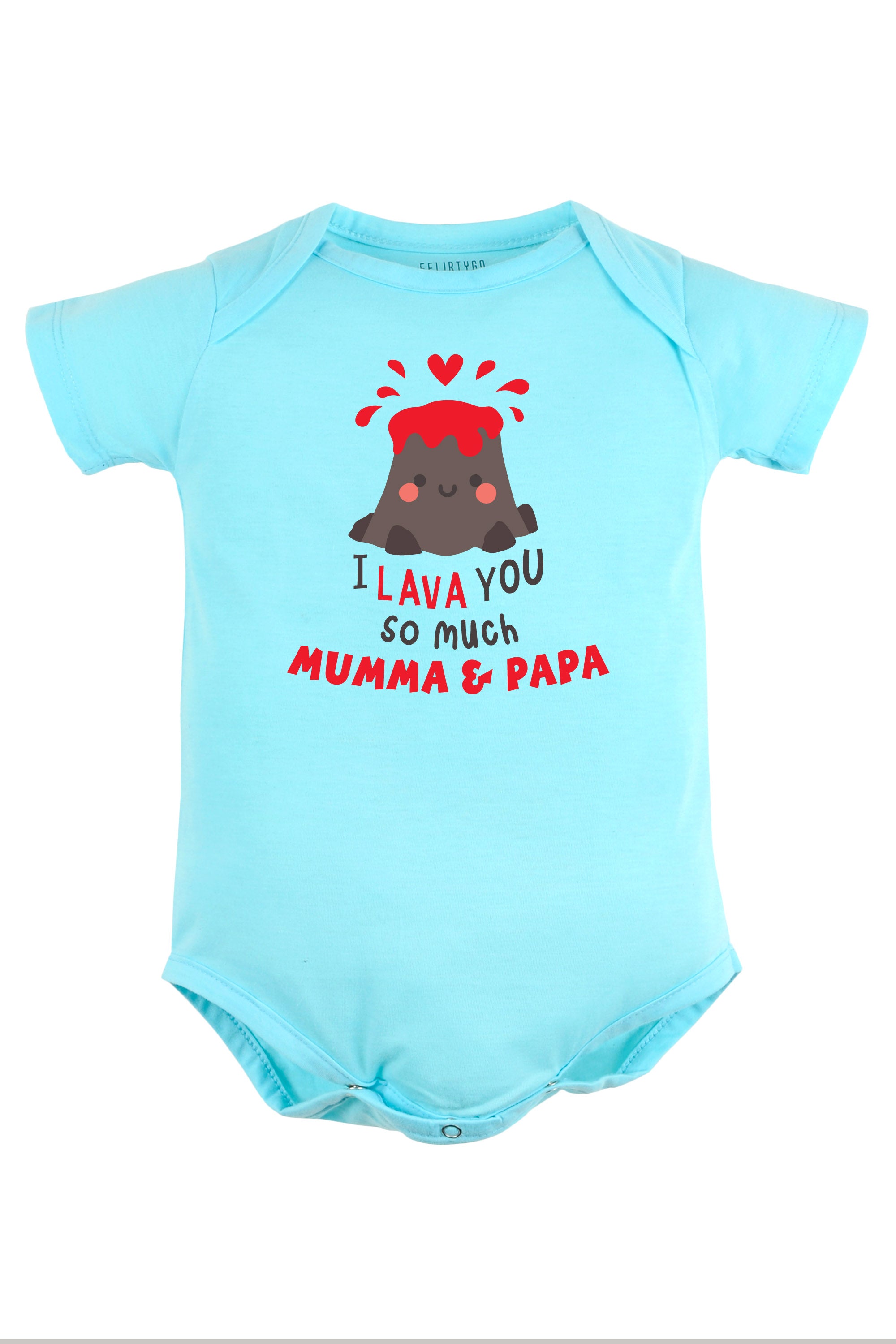 I Lava You So Much Baby Romper | Onesies