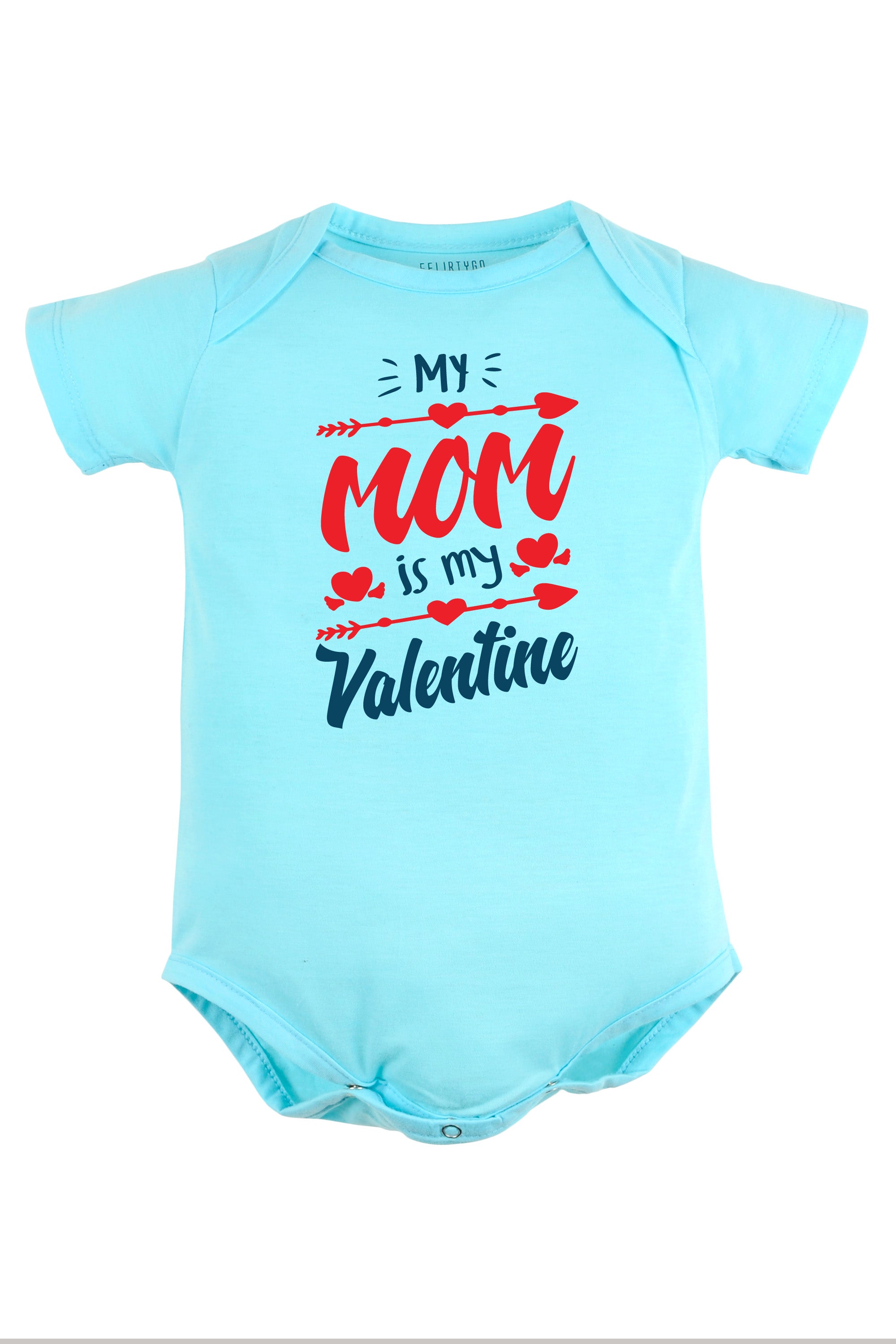 My Mom Is My Valentine Baby Romper | Onesies