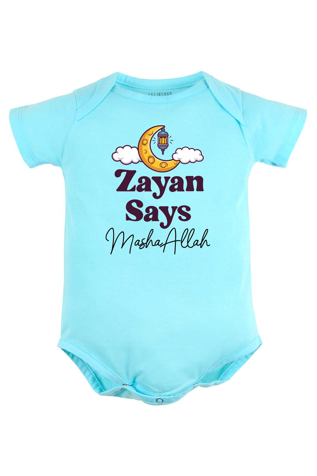 Say MashaAllah Baby Romper | Onesies w/ Custom Name