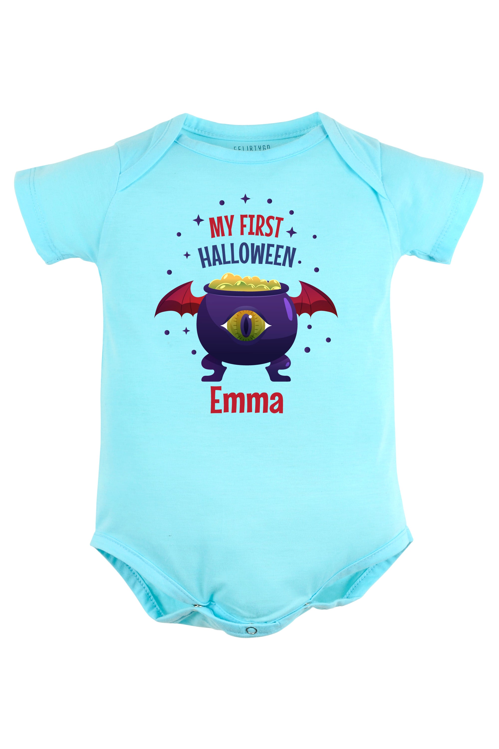 My First Halloween Baby Romper | Onesies w/ Custom Name