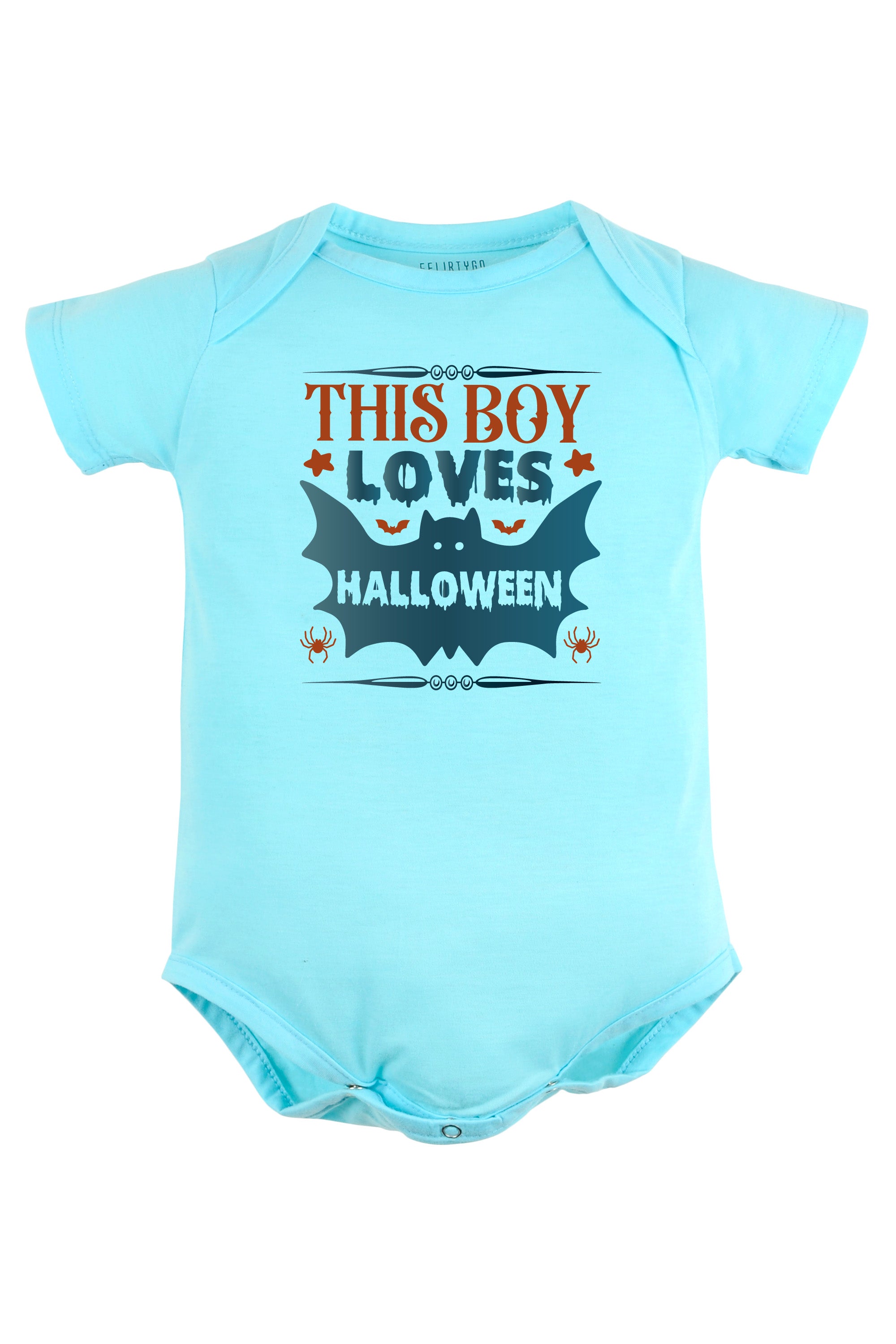 This Boy Loves Halloween Baby Romper | Onesies