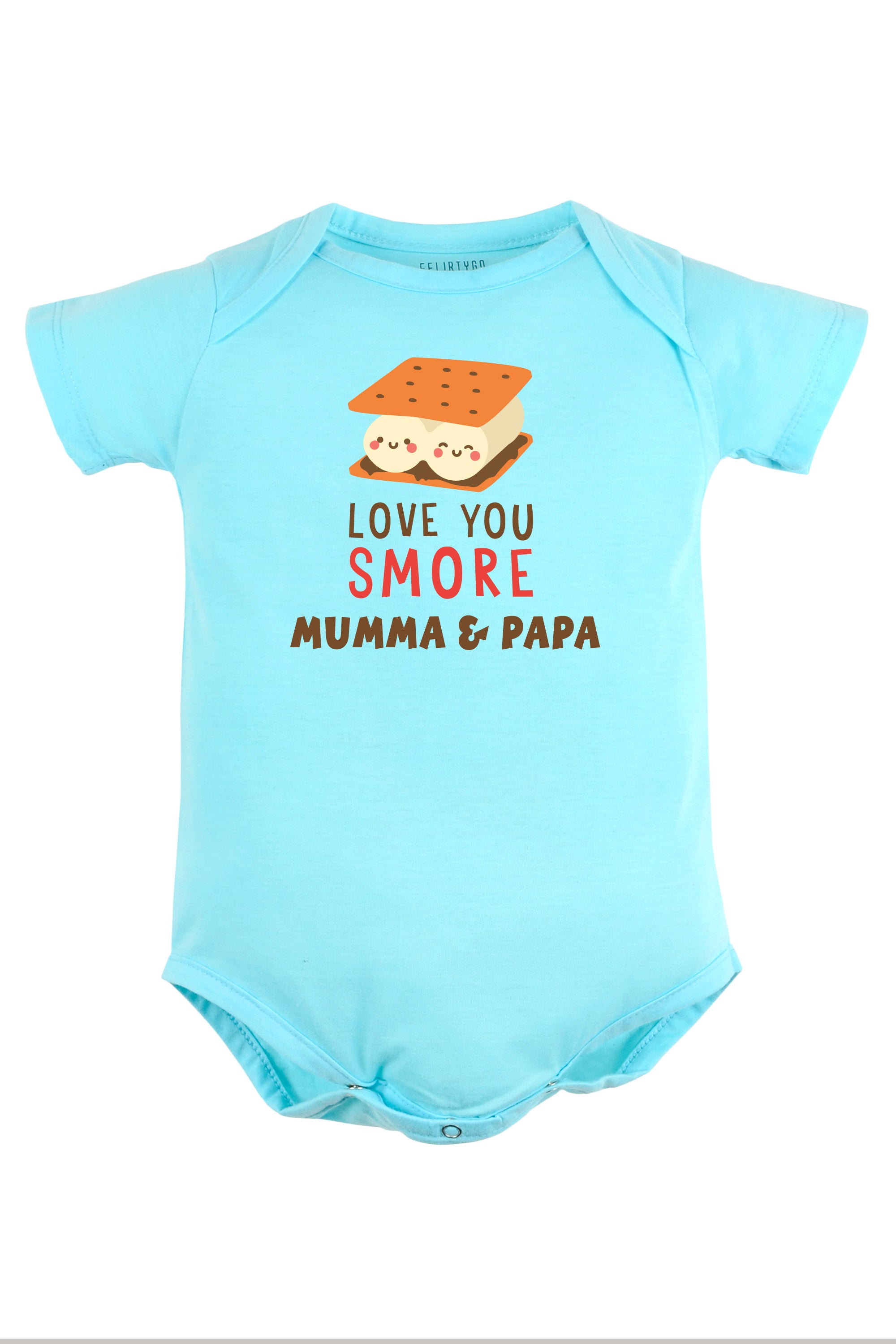 Love You Smore Mumma & Papa Baby Romper | Onesies