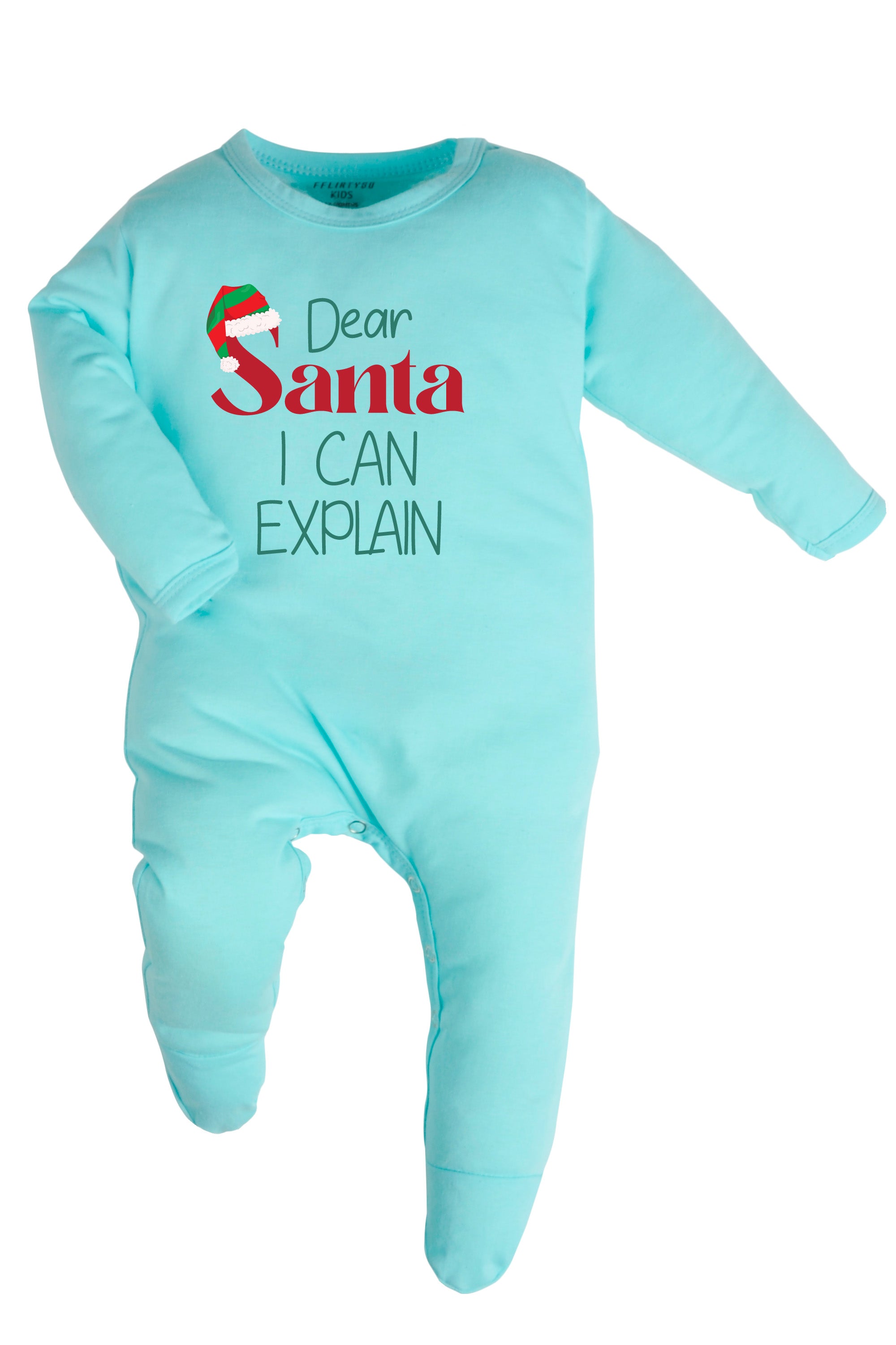 Dear Santa I Can Explain Baby Romper | Onesies