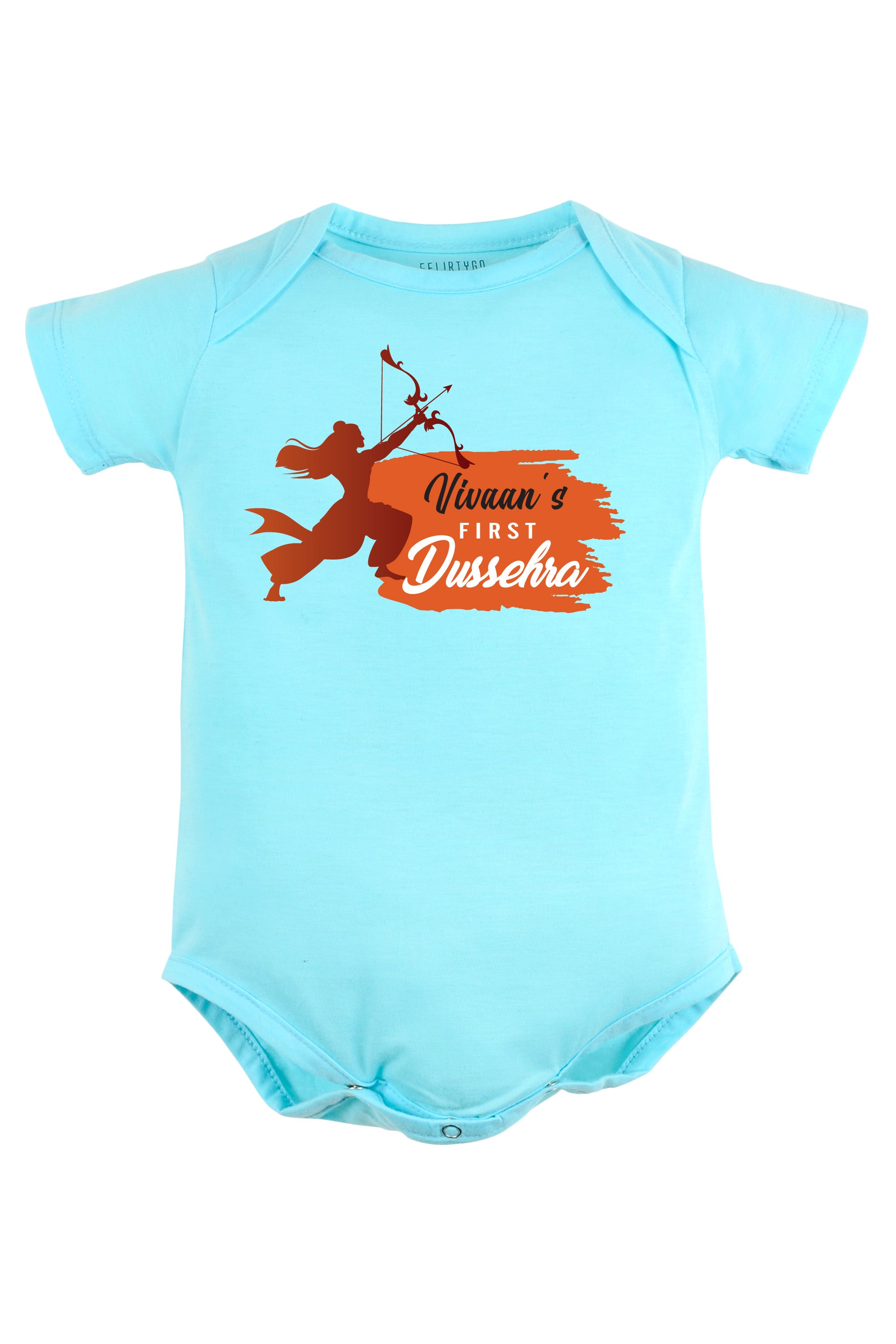 My First Dussehra Baby Romper | Onesies w/ Custom Name