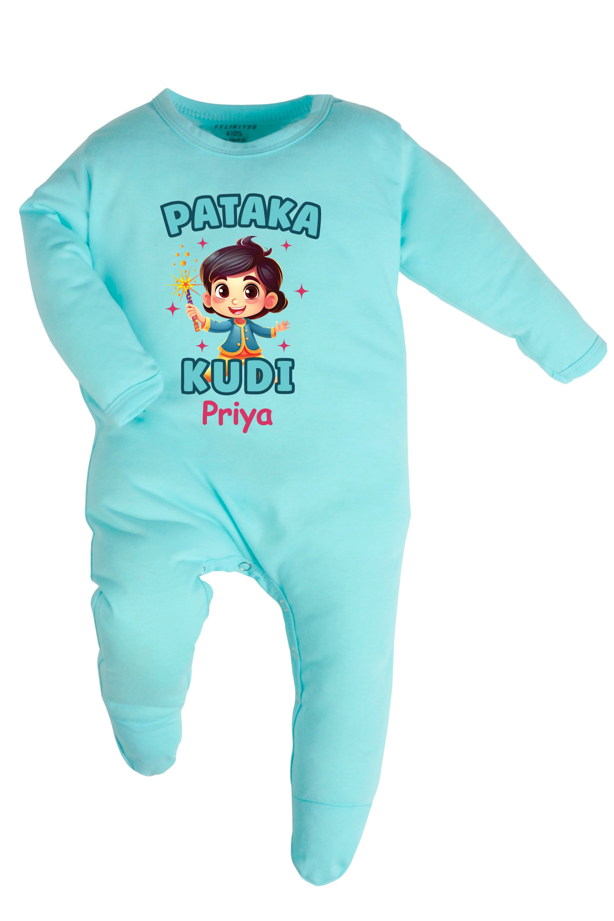 Pataka Kudi Baby Romper | Onesies w/ Custom Name