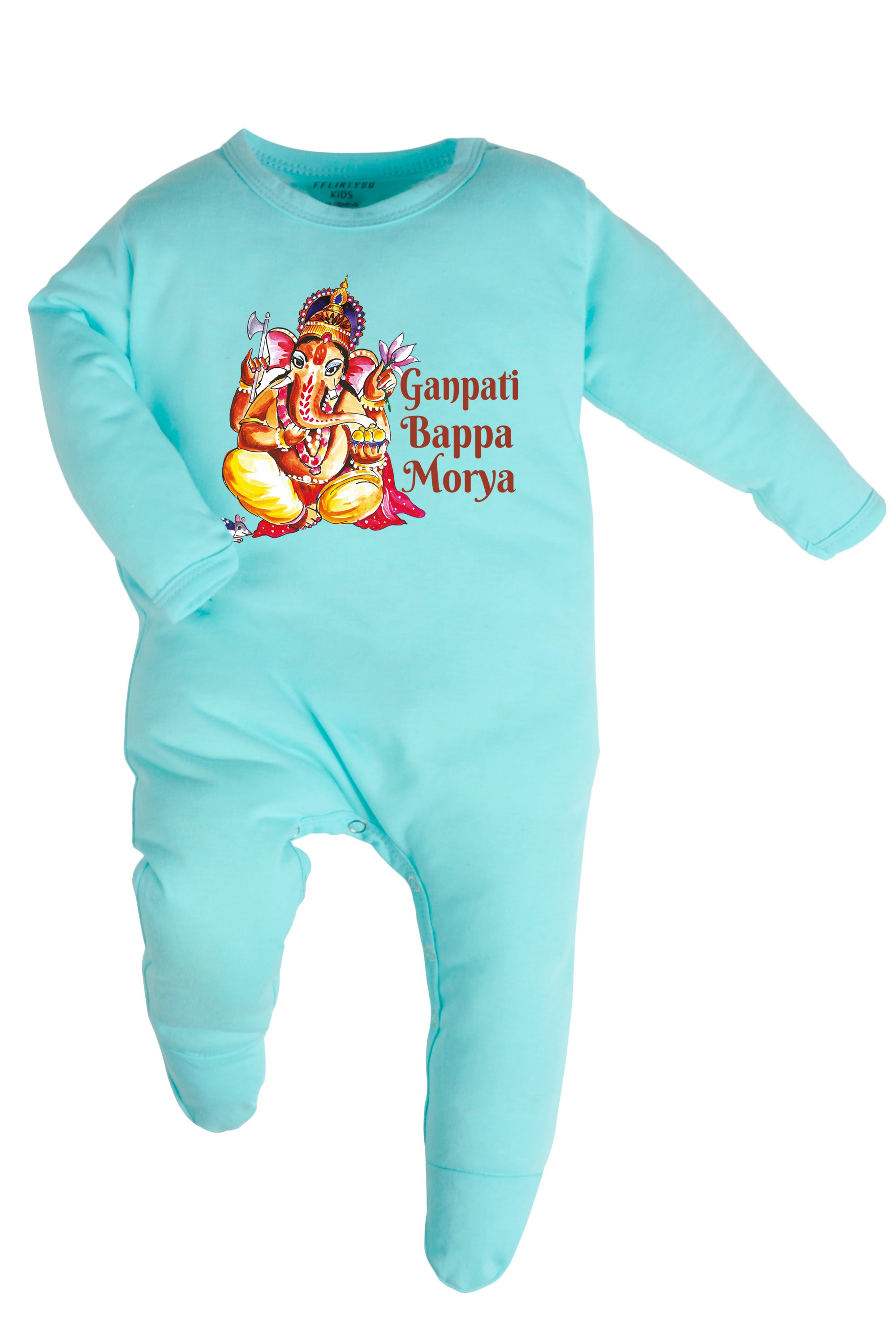 Ganpati Bappa Morya Baby Romper | Onesies