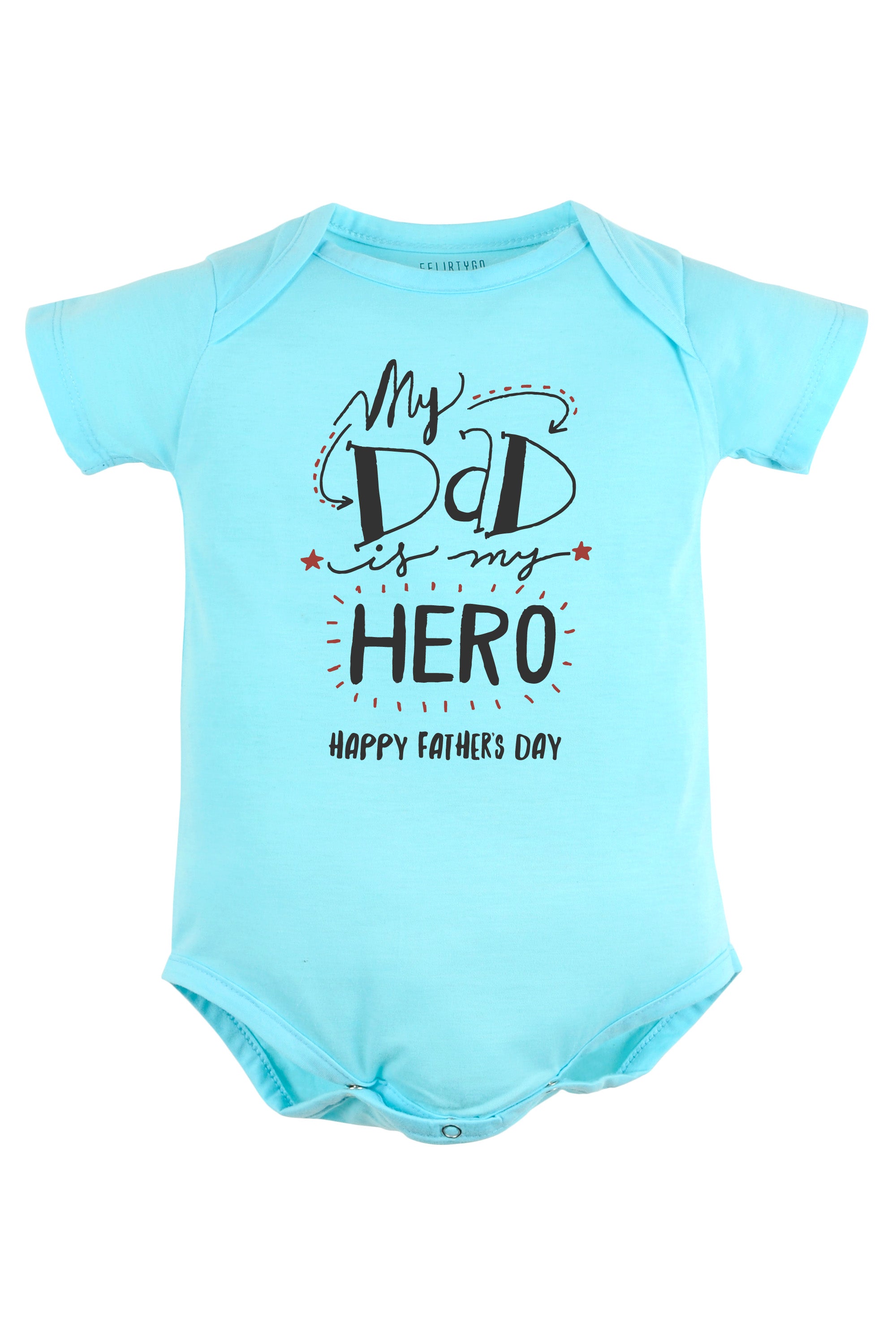 My Dad Is My Hero Baby Romper | Onesies