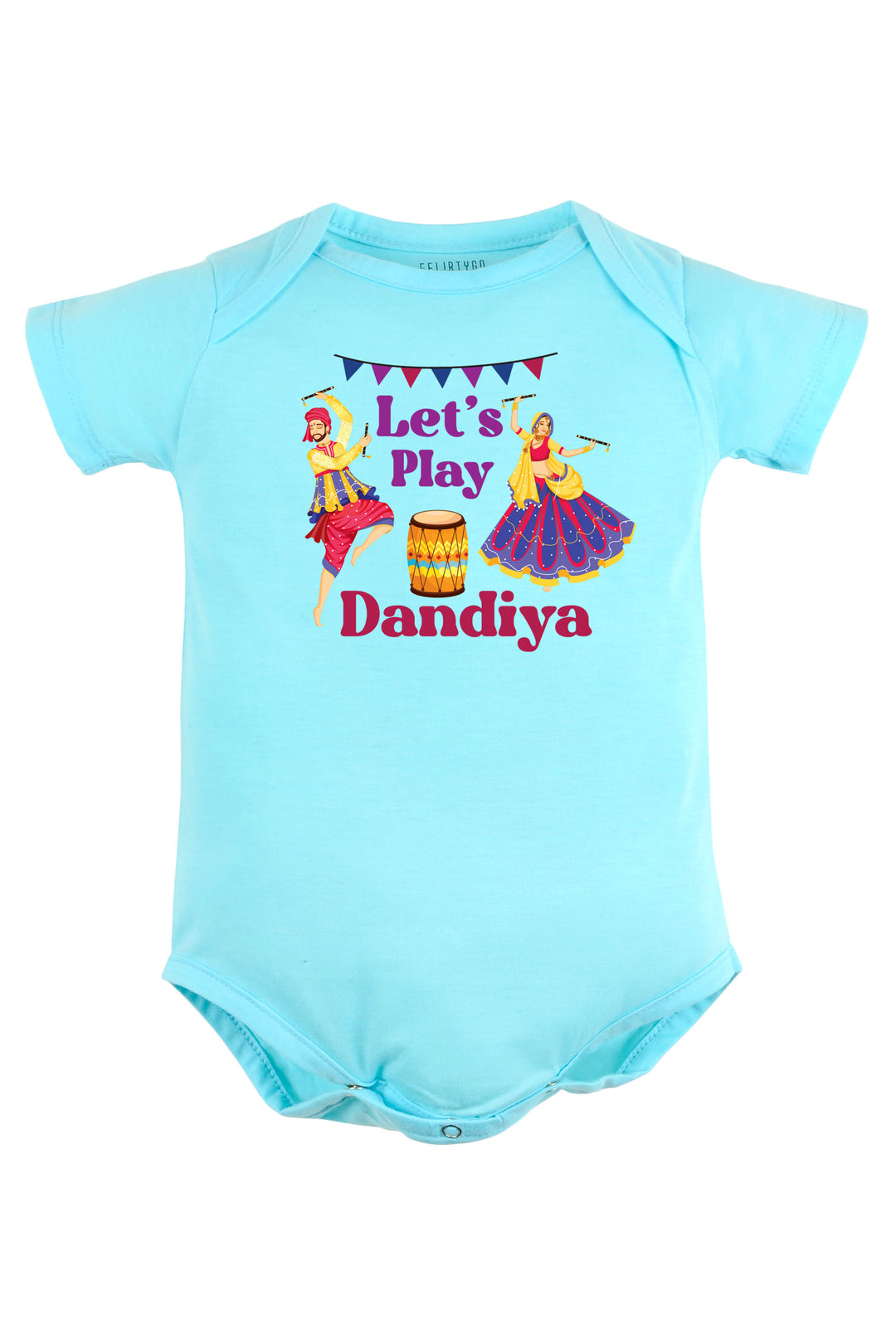 Let's Play Dandiya Baby Romper | Onesies