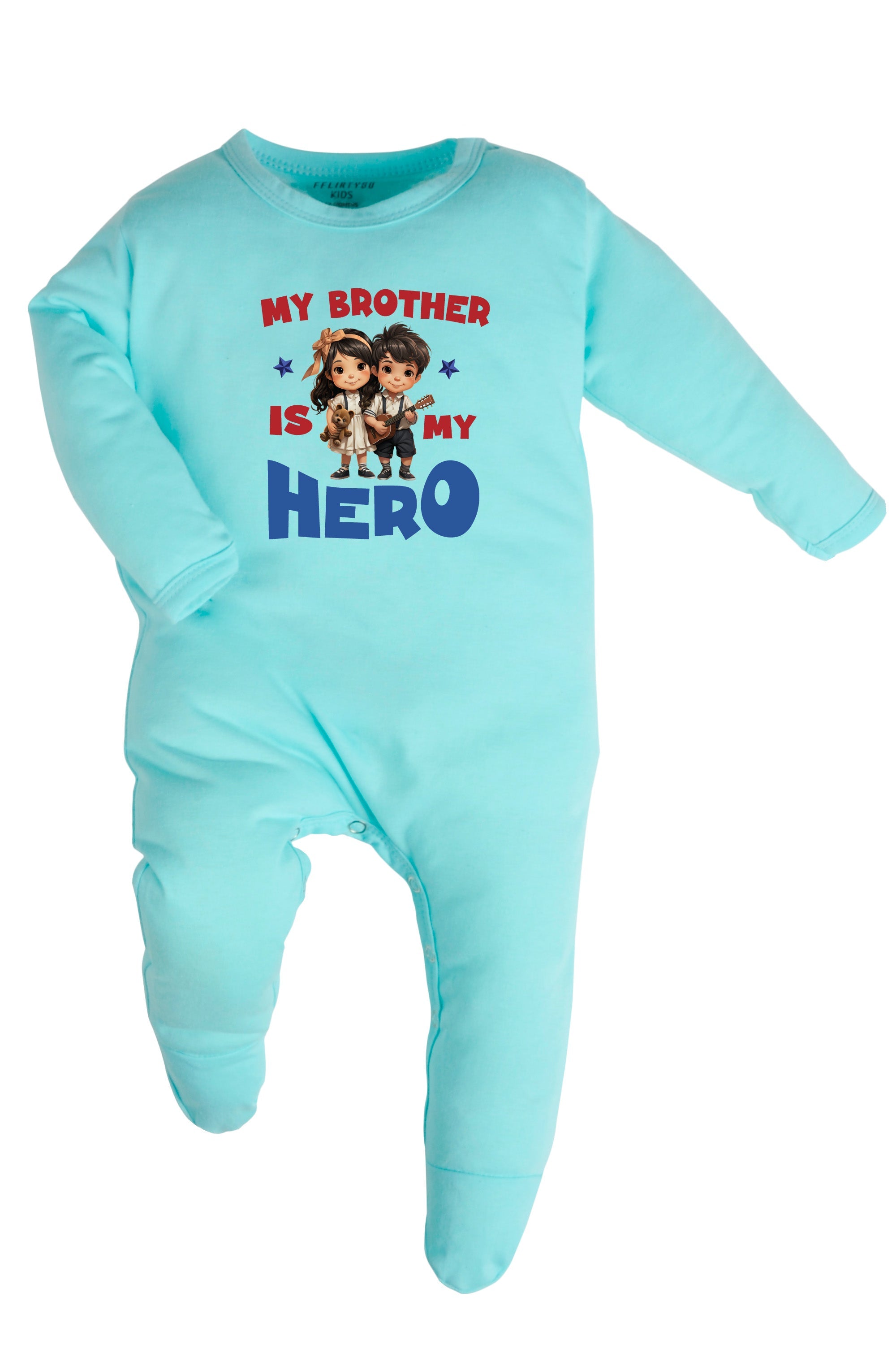 My Brother Is My Hero Baby Romper | Onesies