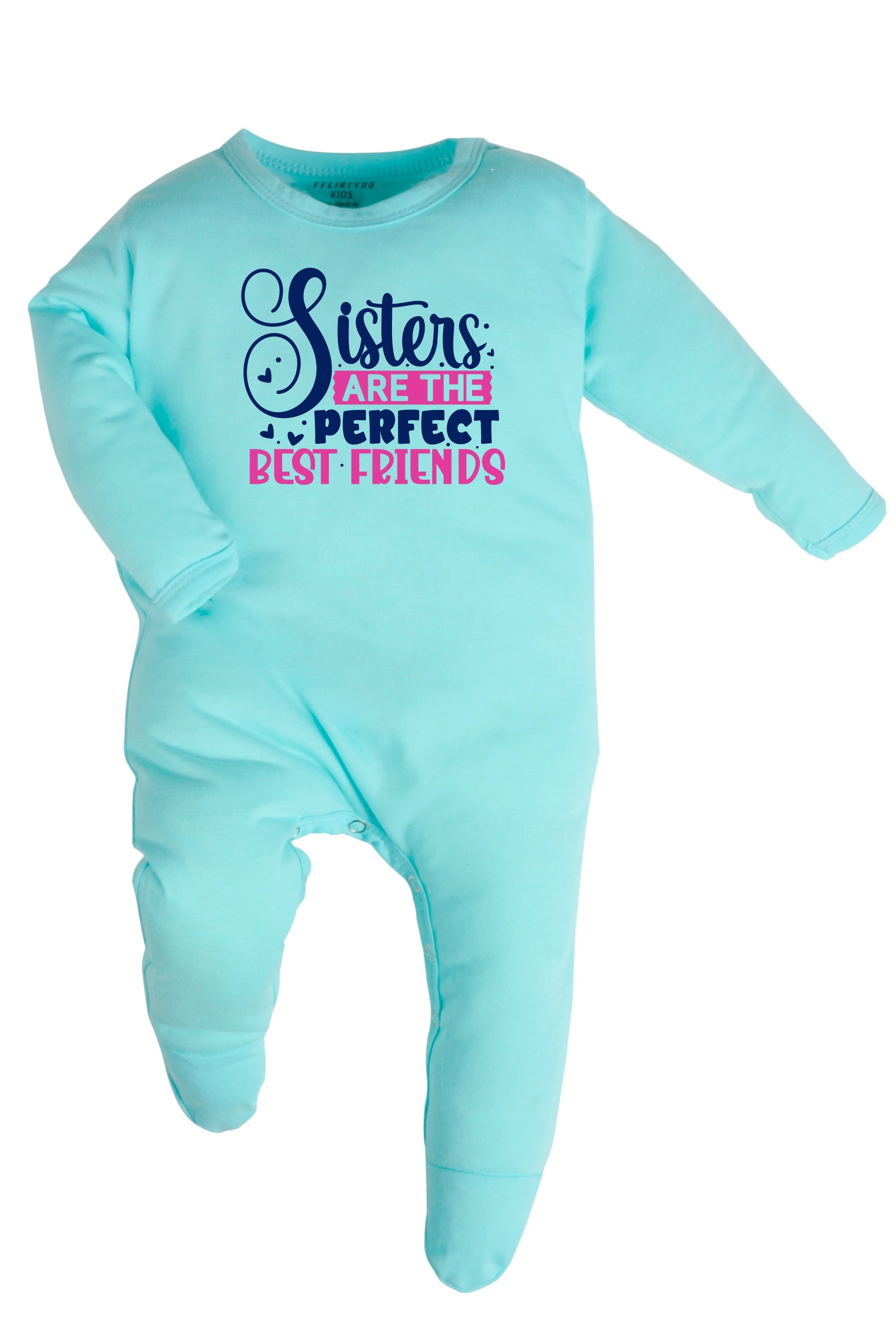 Sisters Are The Perfect Best Friends Baby Romper | Onesies