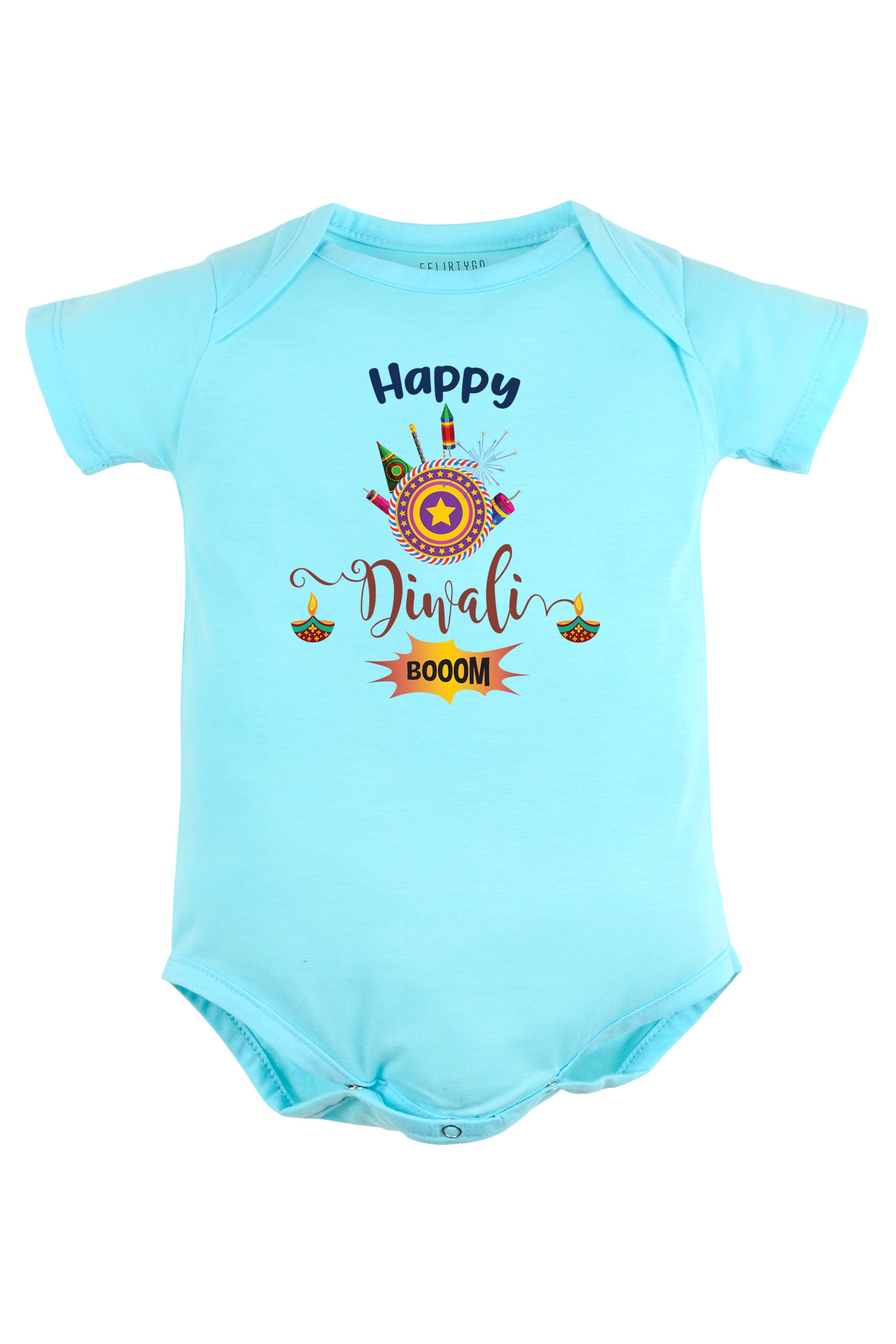 Happy Diwali Booom Baby Romper | Onesies