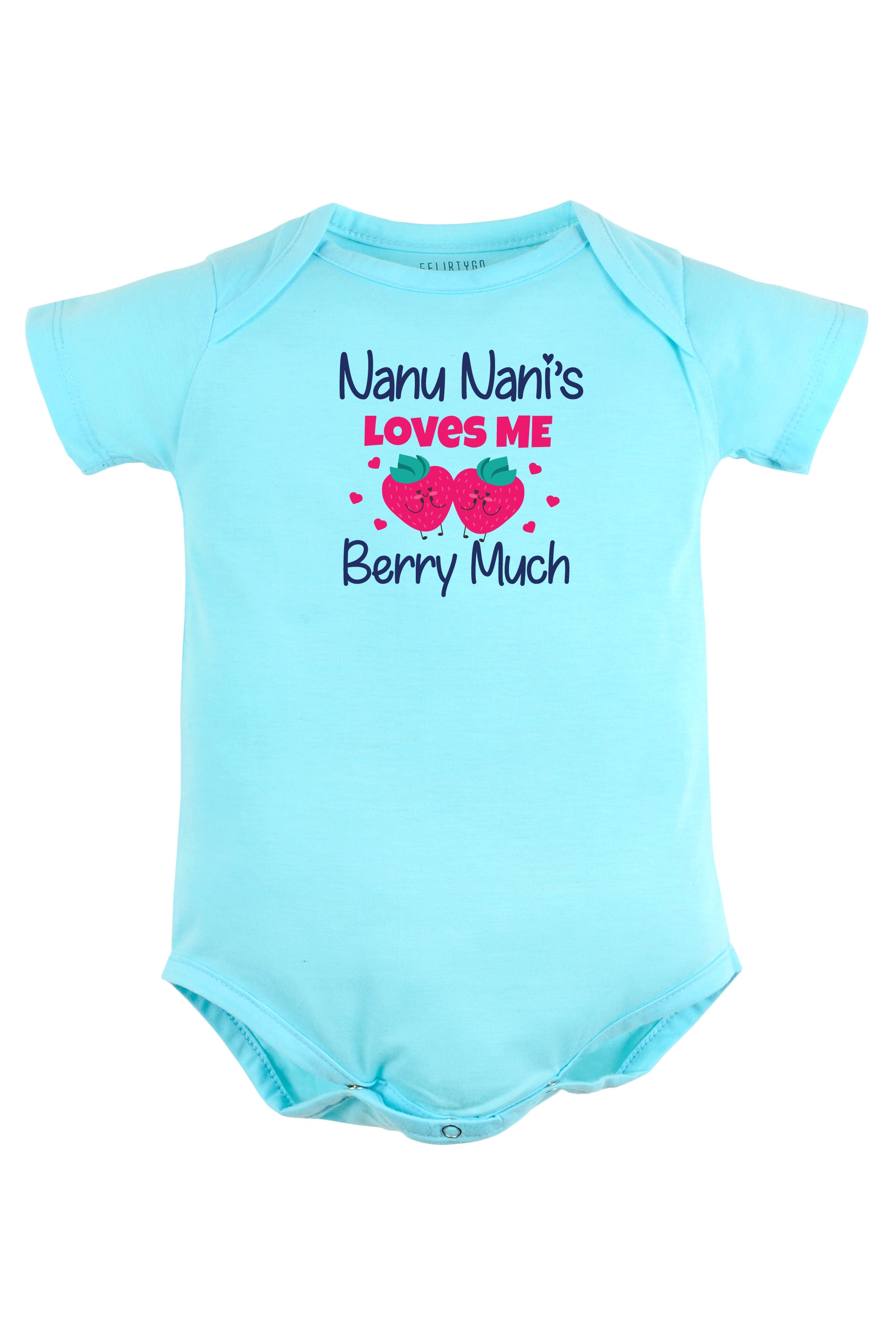 Nanu Nani Love Me Berry Much Baby Romper | Onesies