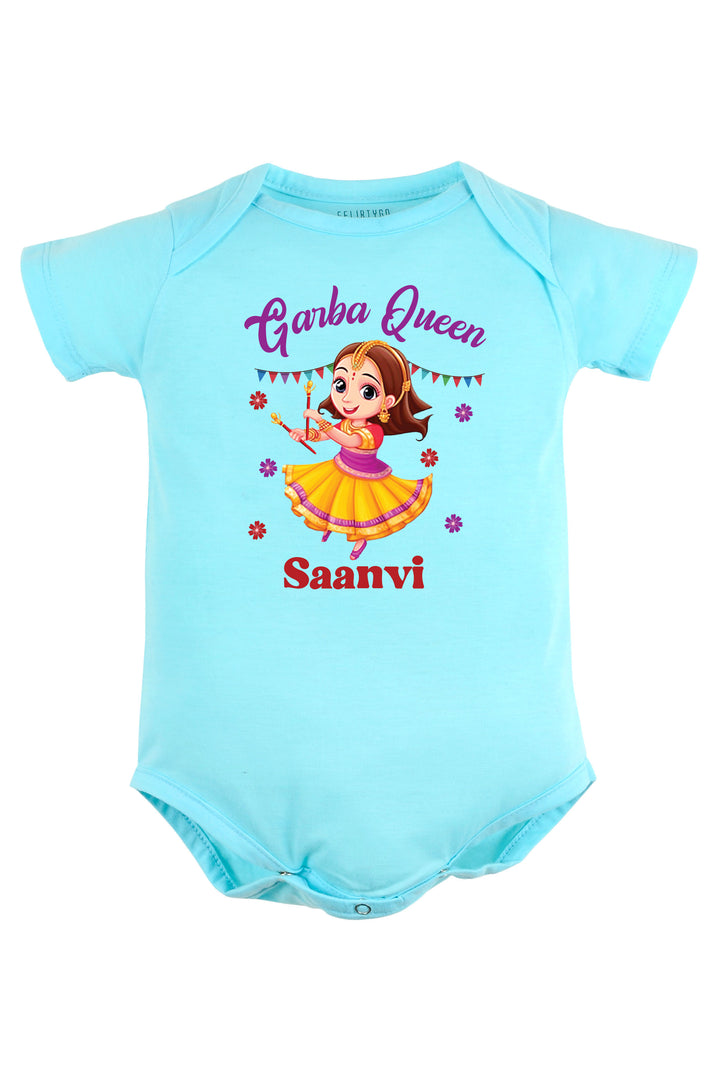 Garba Queen Baby Romper | Onesies w/ Custom Name