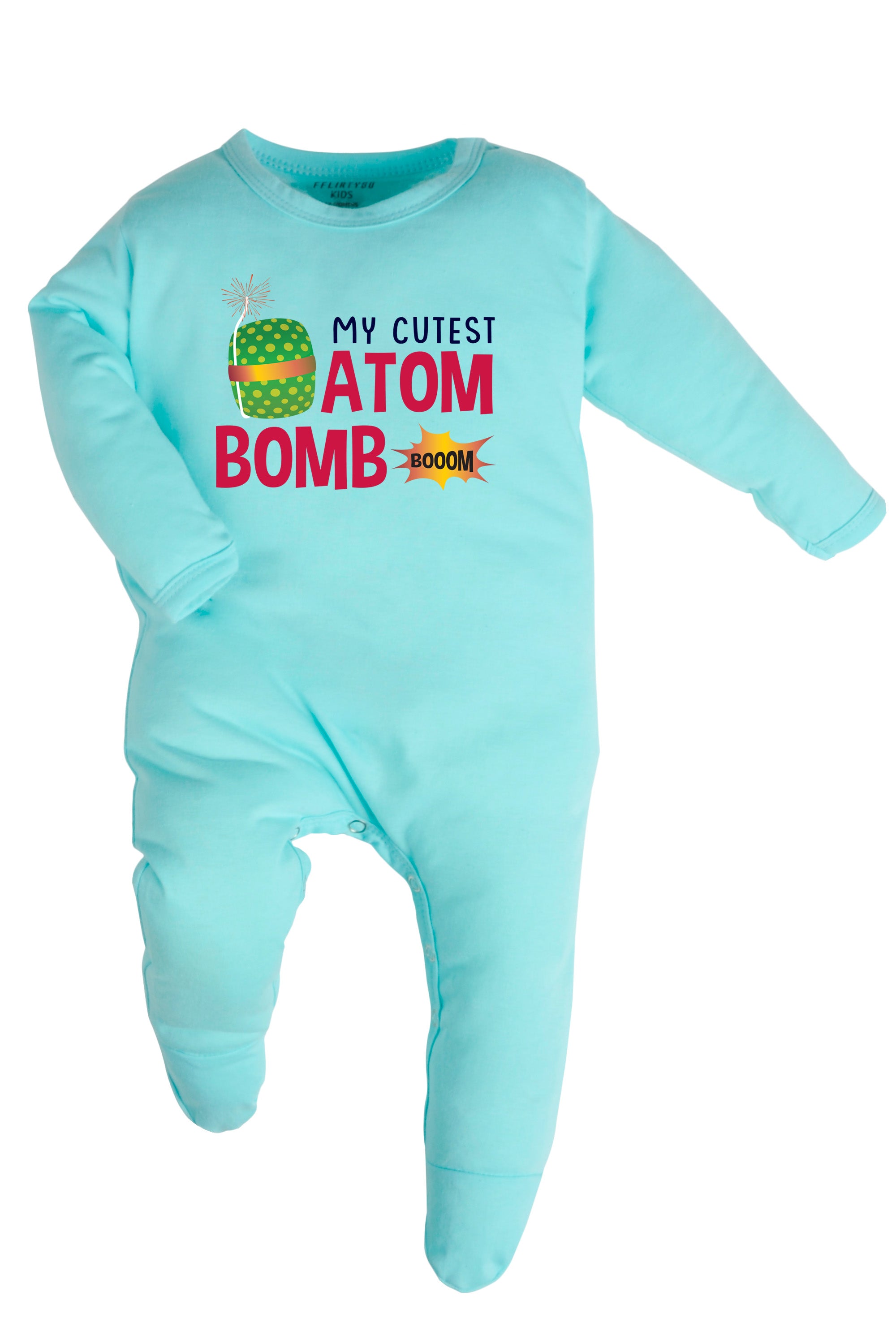 My Cutest Atom Bomb Baby Romper | Onesies