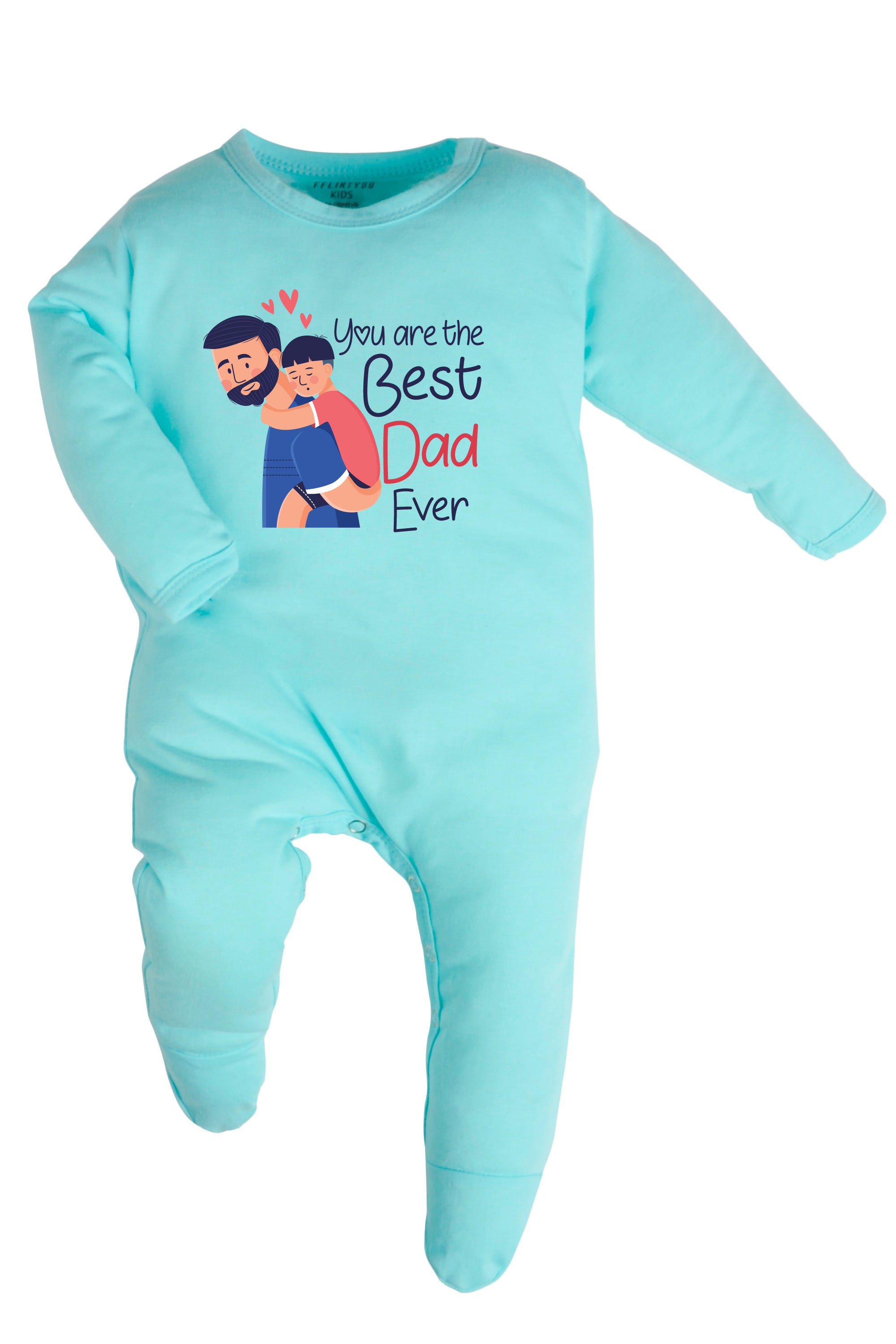 You Are the Best Dad Ever (Boy) Baby Romper | Onesies