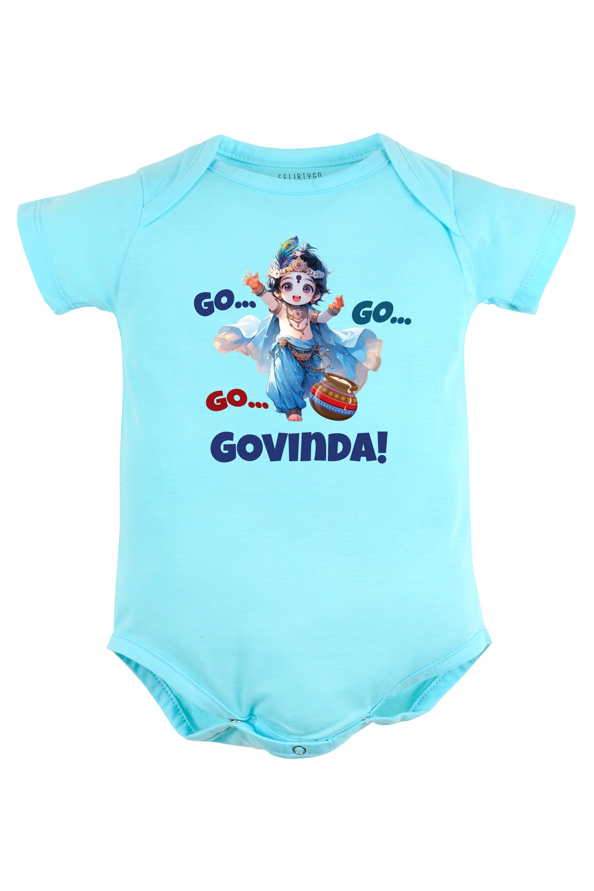 Go Go Go Govinda Baby Romper | Onesies