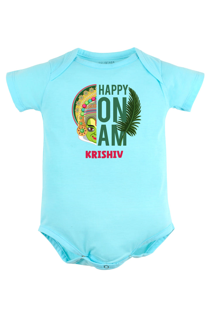 Happy Onam Baby Romper | Onesies w/ Custom Name