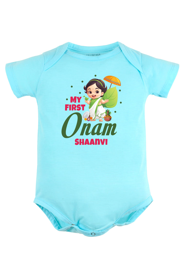 My First Onam Baby Romper | Onesies w/ Custom Name