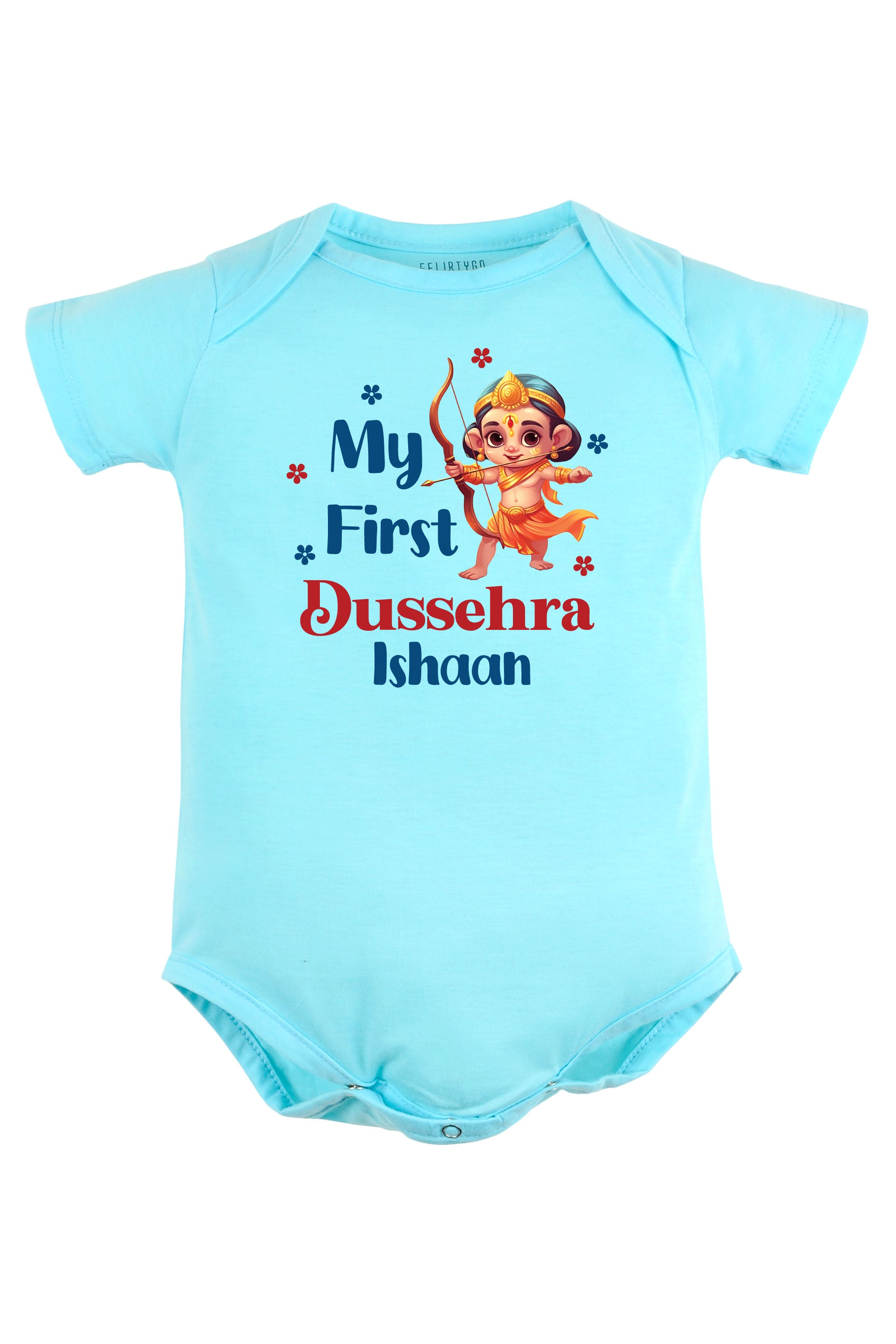 My First Dussehra Baby Romper | Onesies w/ Custom Name