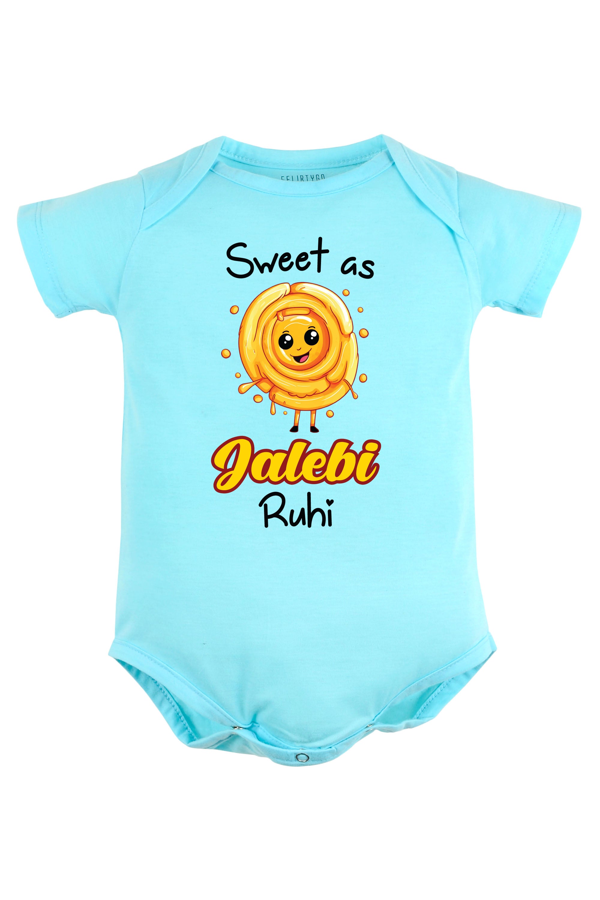 Sweet As Jalebi Baby Romper | Onesies w/ Custom Name