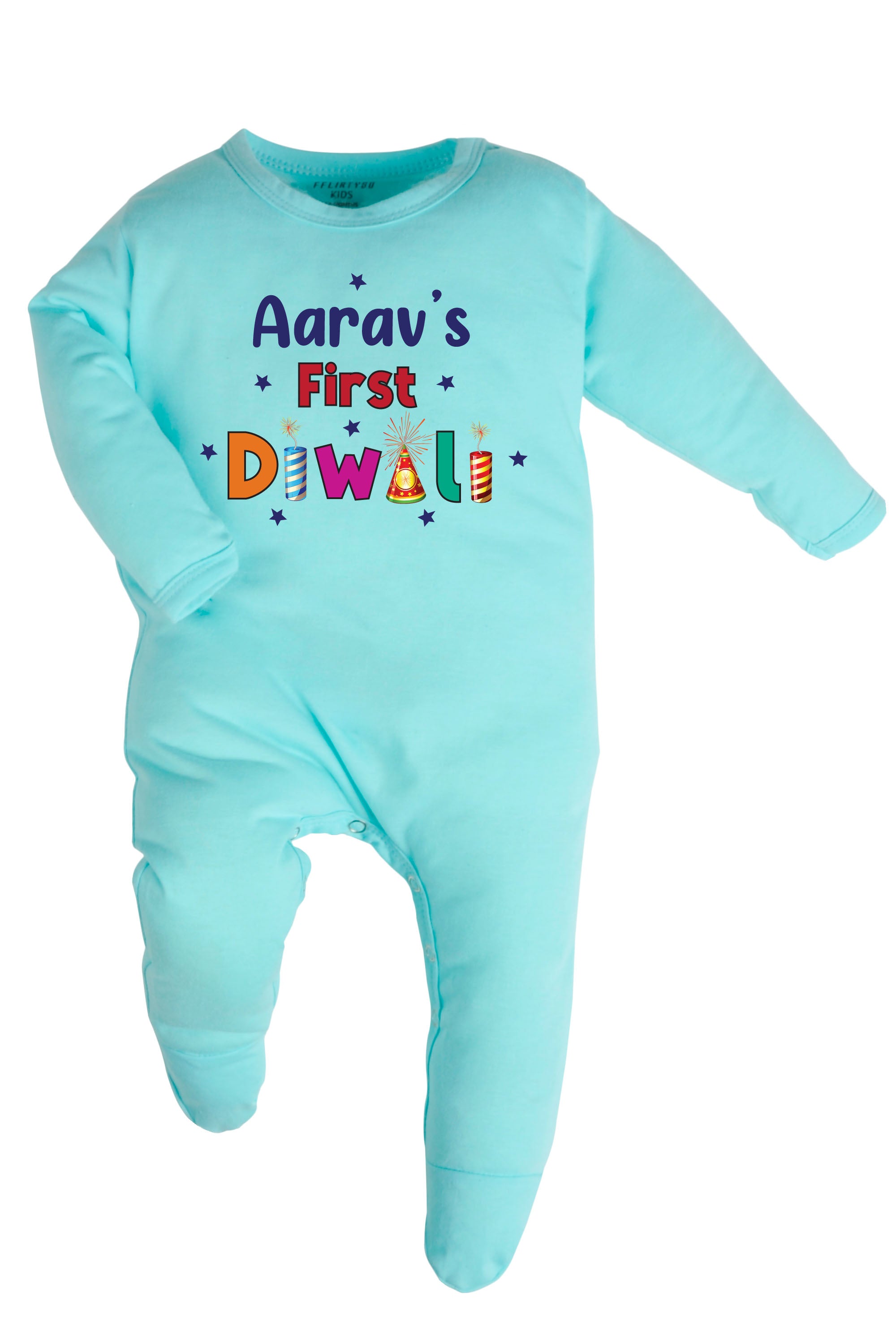 My First Diwali Baby Romper | Onesies w/ Custom Name