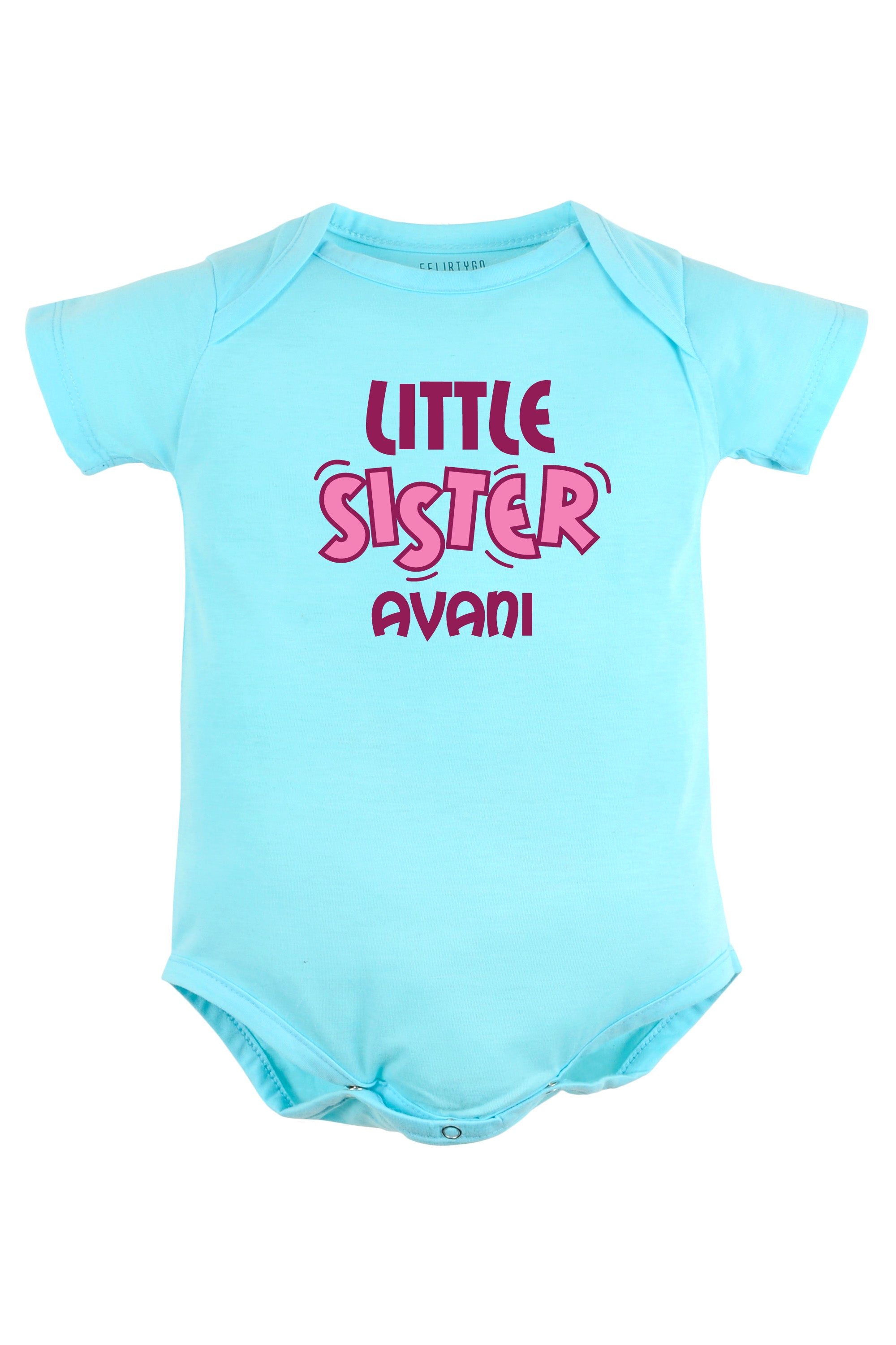 Little Sister Baby Romper | Onesies w/ Custom Name