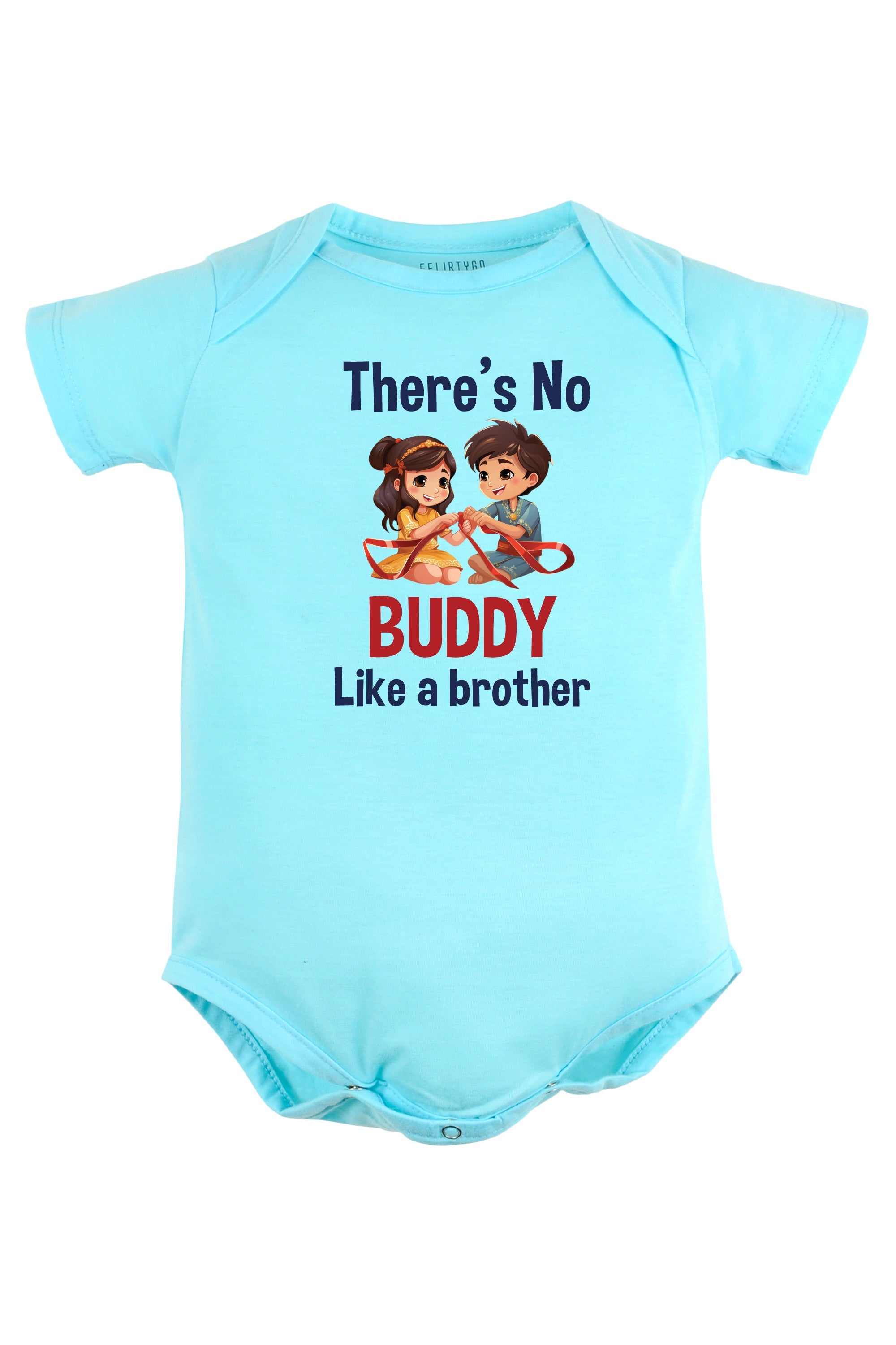 There's No Buddy Like a Brother Baby Romper | Onesies