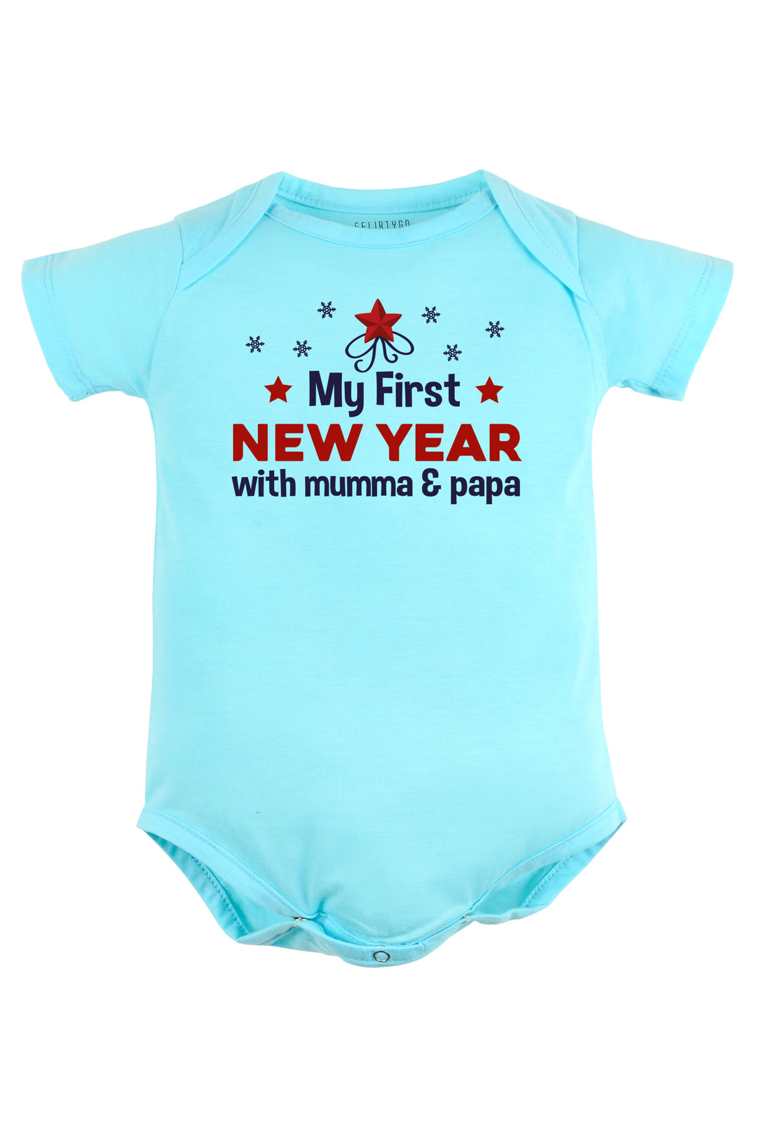 My First New Year With Mumma & Papa Baby Romper | Onesies