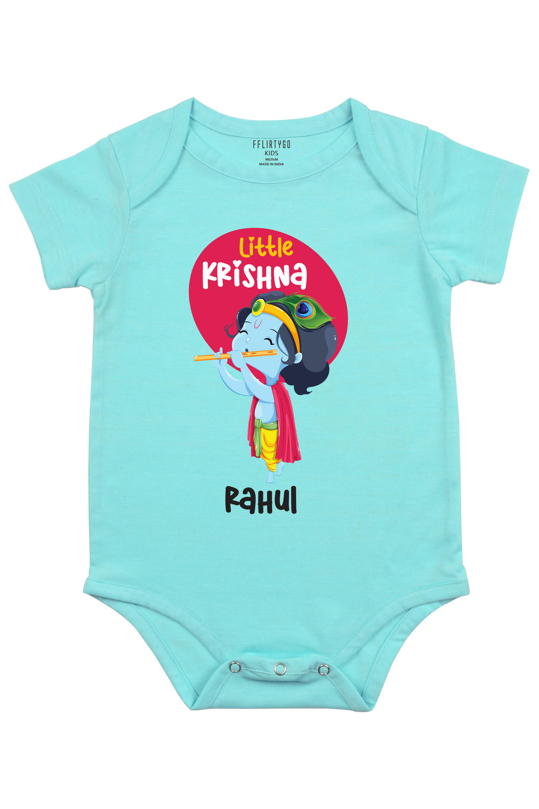 Little Krishna Baby Romper | Onesies w/ Custom Name