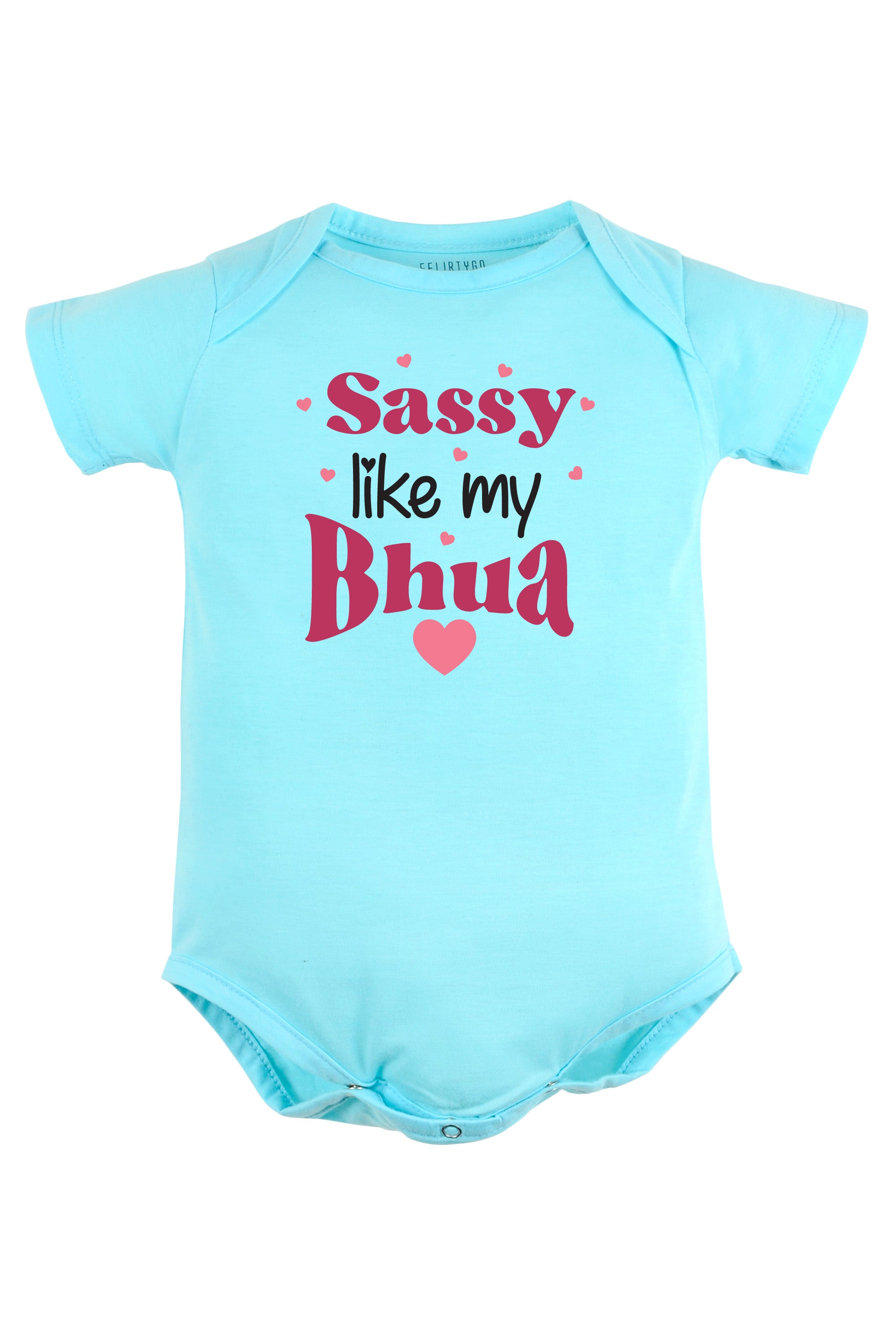 Sassy Like My Bhua Baby Romper | Onesies