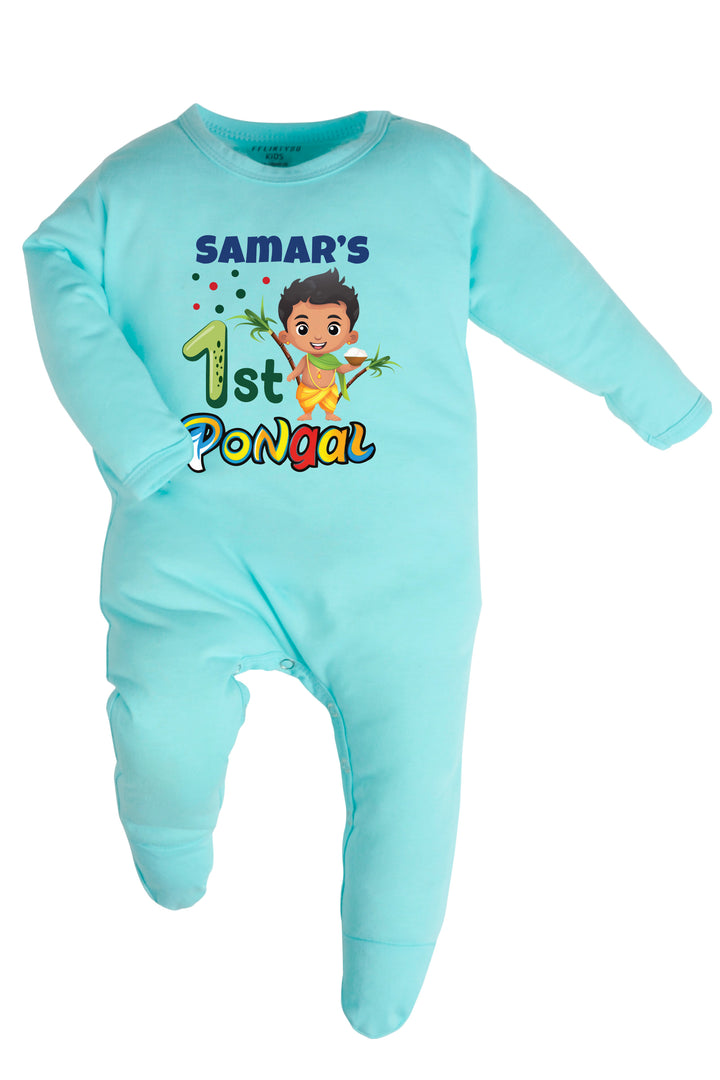 My First pongal with character Baby Romper | Onesies w/ Custom Name