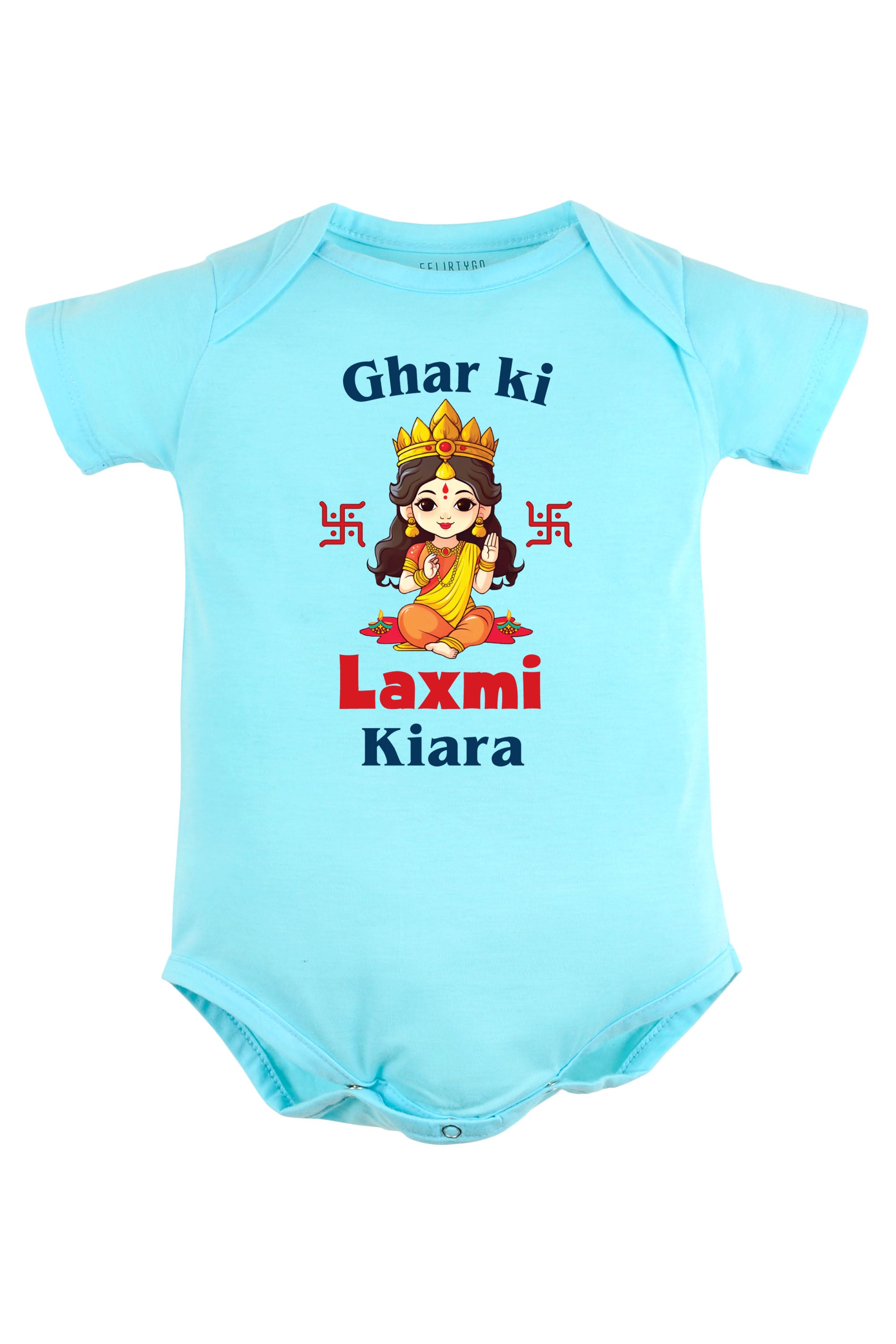 Ghar Ki Laxmi Baby Romper | Onesies w/ Custom Name