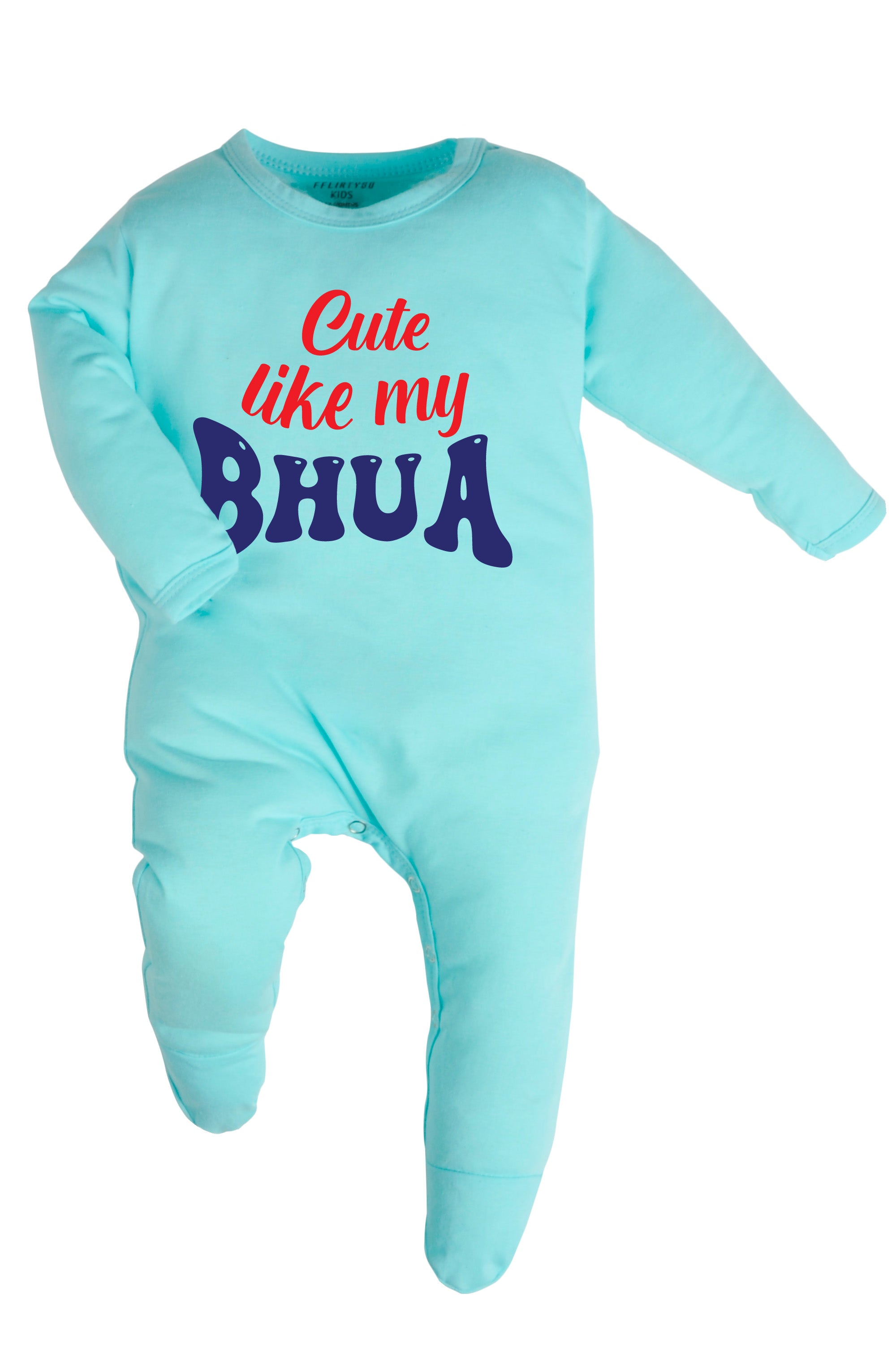 Cute like my Bhua Baby Romper | Onesies