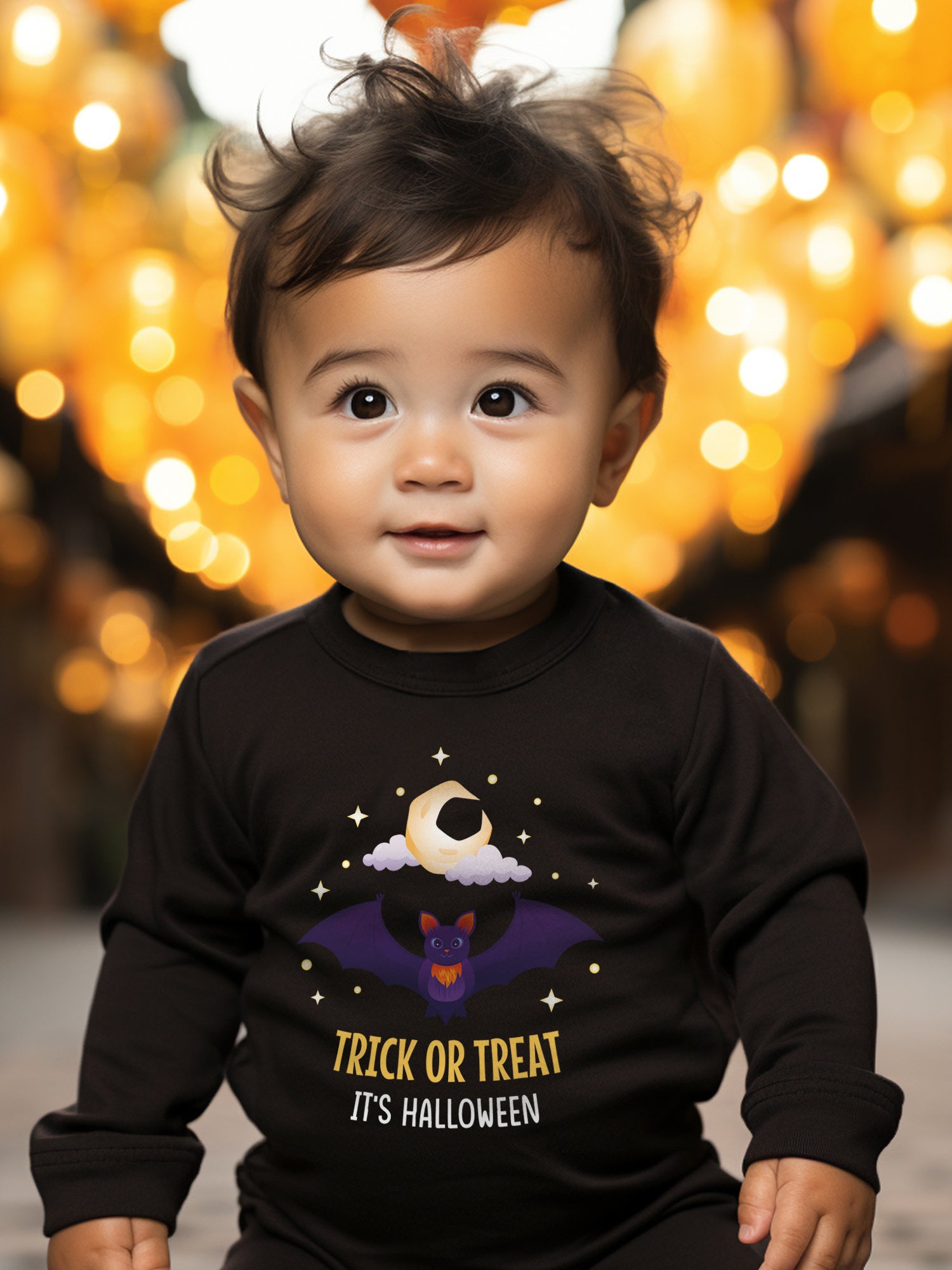 Trick Or Treat It's Halloween Baby Romper | Onesies