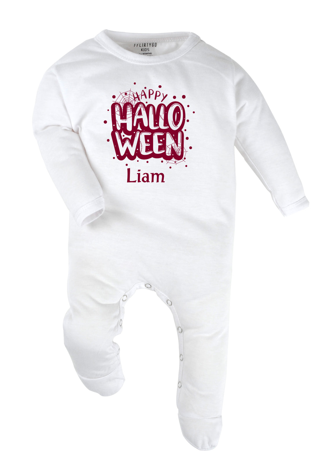 Happy Halloween Baby Romper | Onesies w/ Custom Name