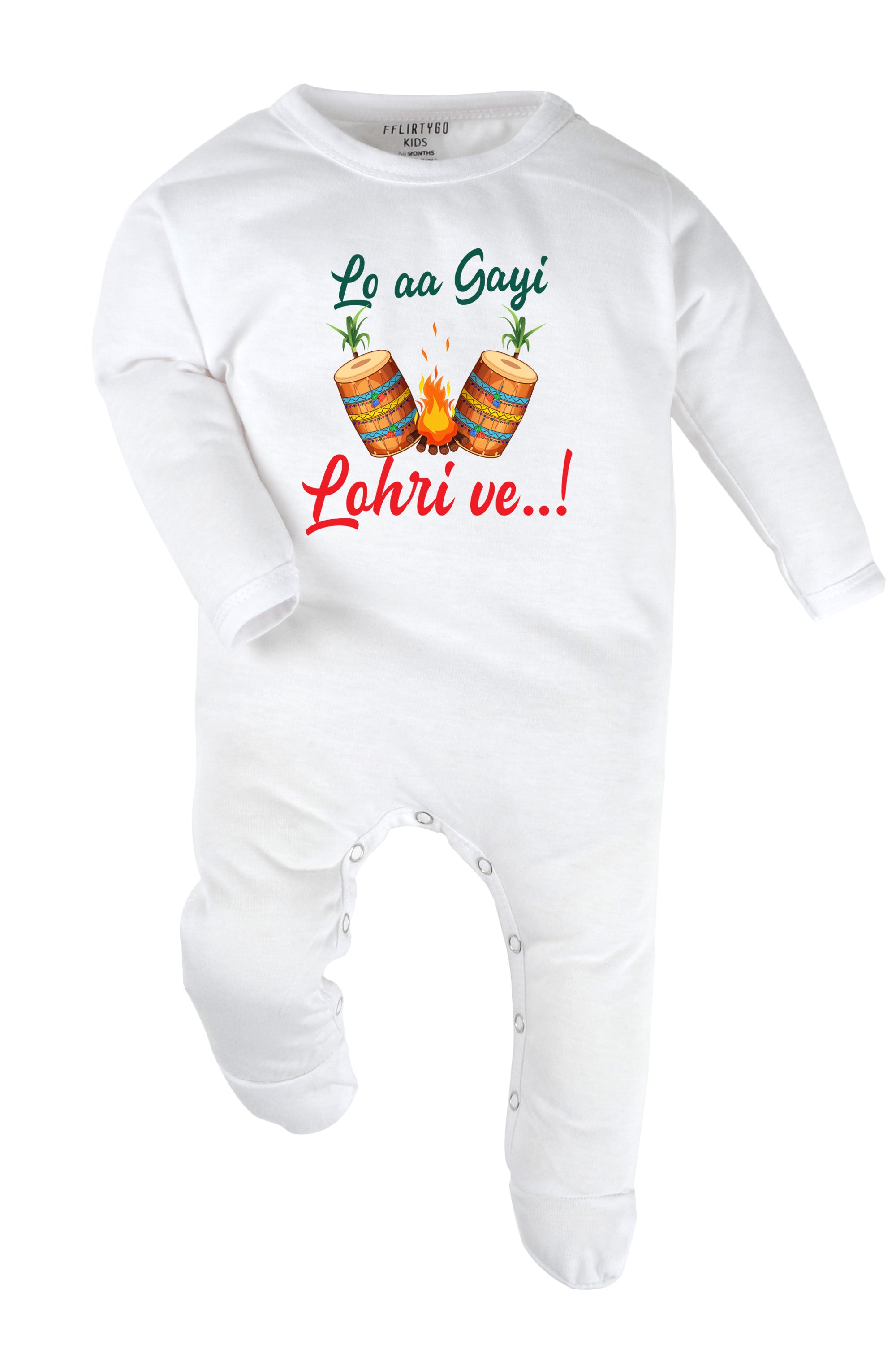 Lo Aa Gahi Lohri Ve Baby Romper | Onesies