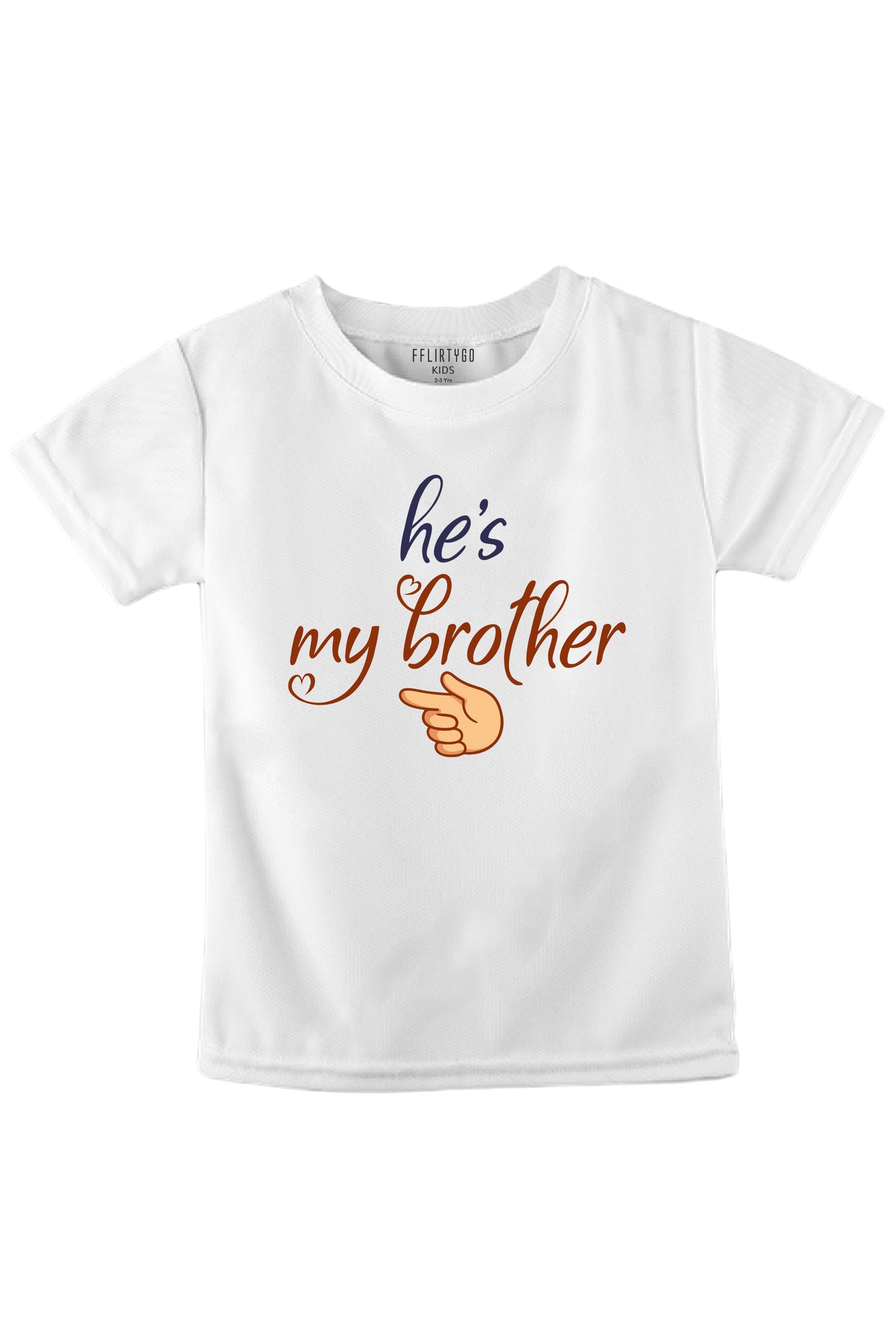 He Is My Brother KIDS T SHIRT