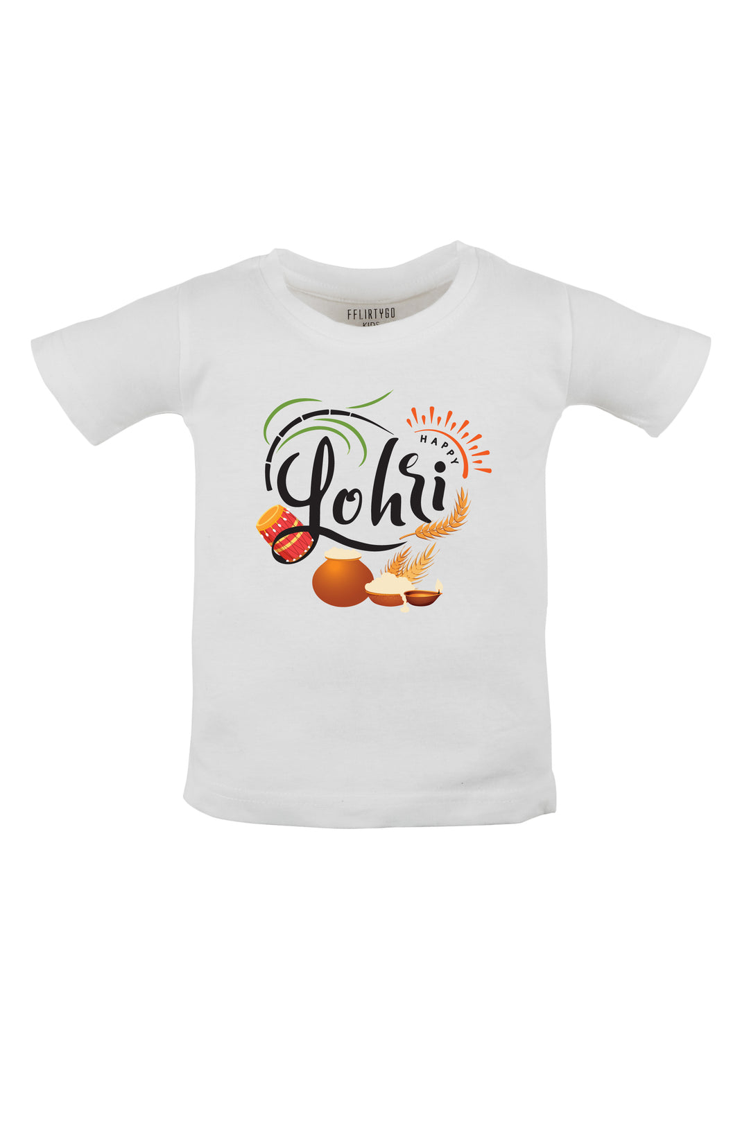 Happy Lohri Kids T Shirt