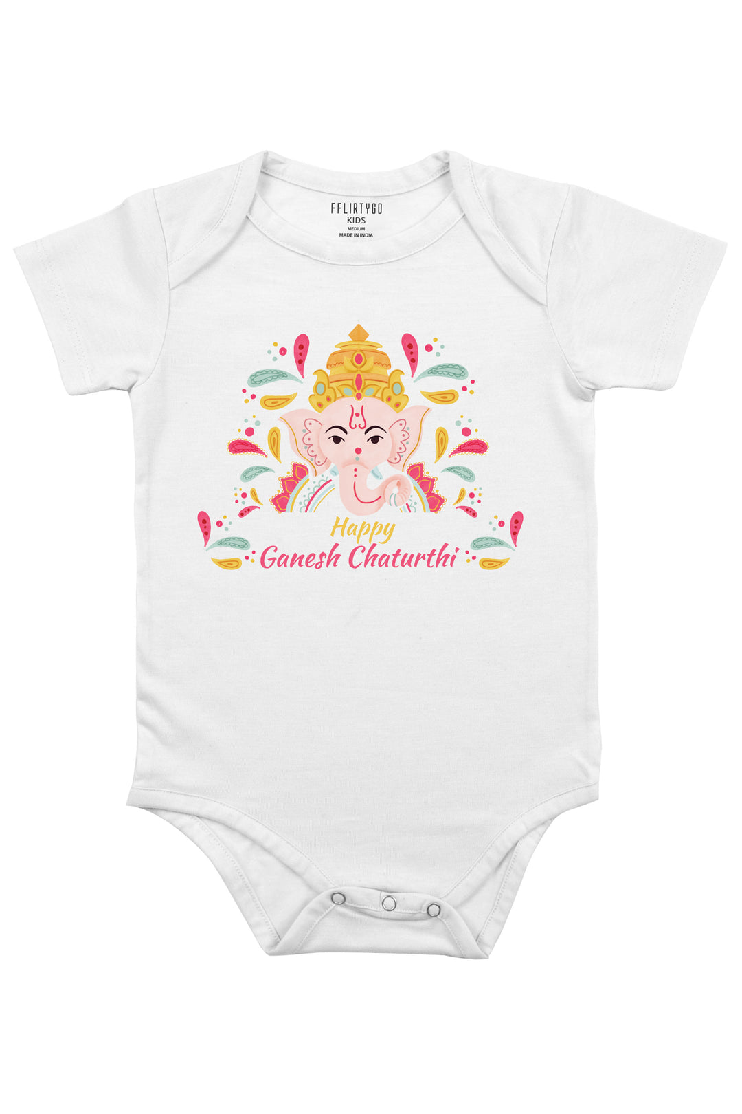 Happy Ganesh Chaturthi Baby Romper | Onesies