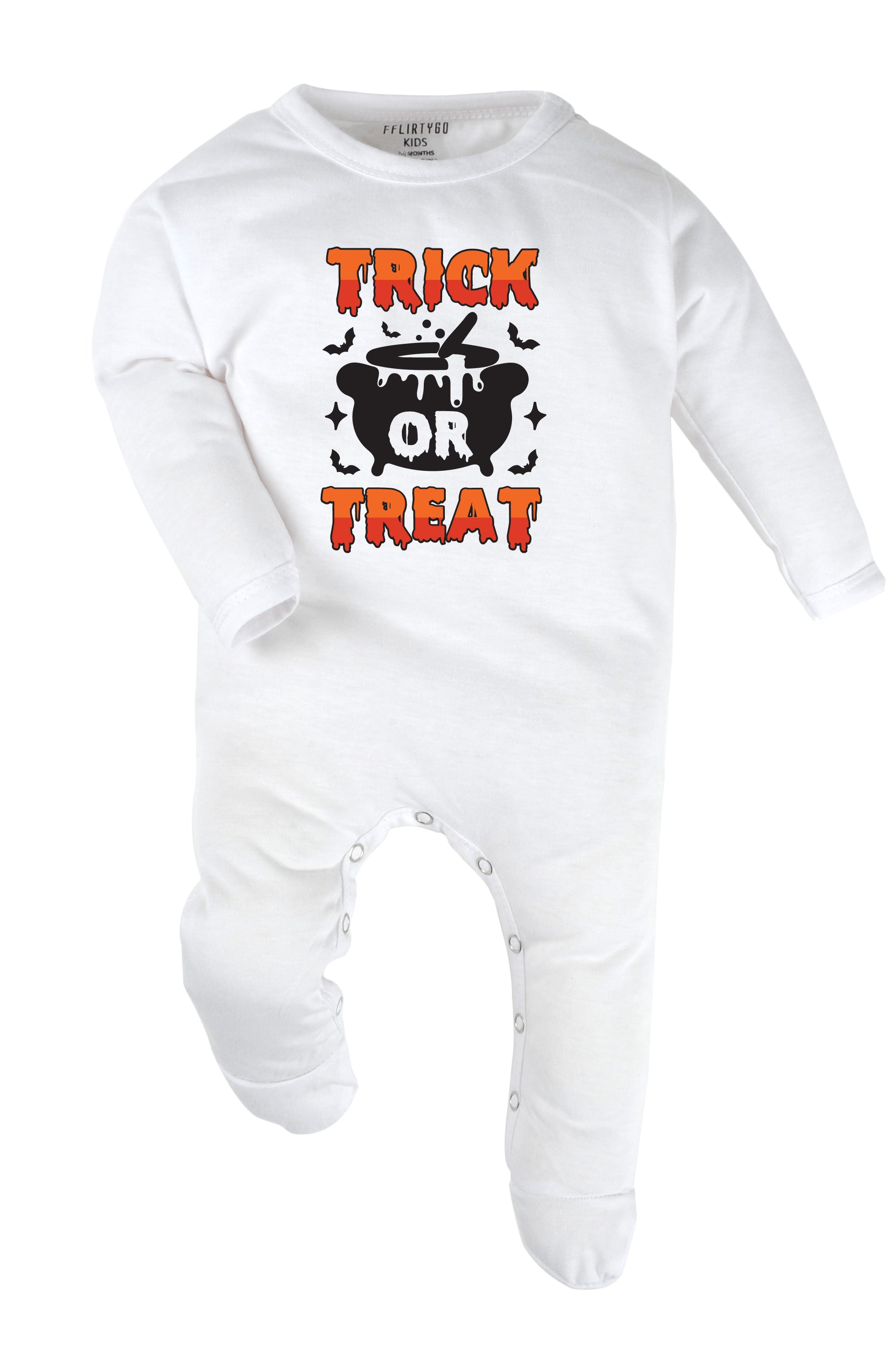 Trick Or Treat Baby Romper | Onesies