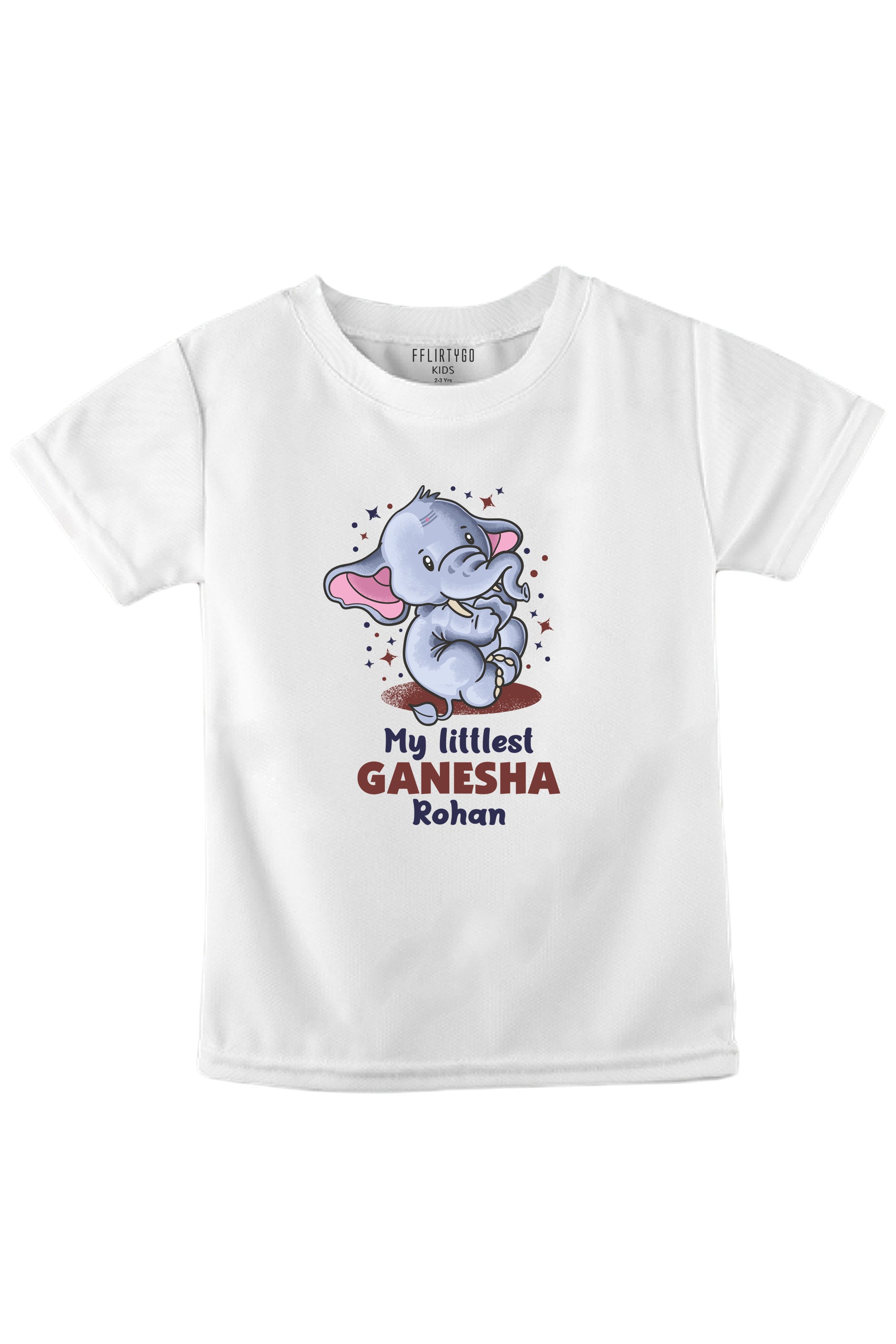 My littlest Ganesha Kids T Shirt w/ Custom Name