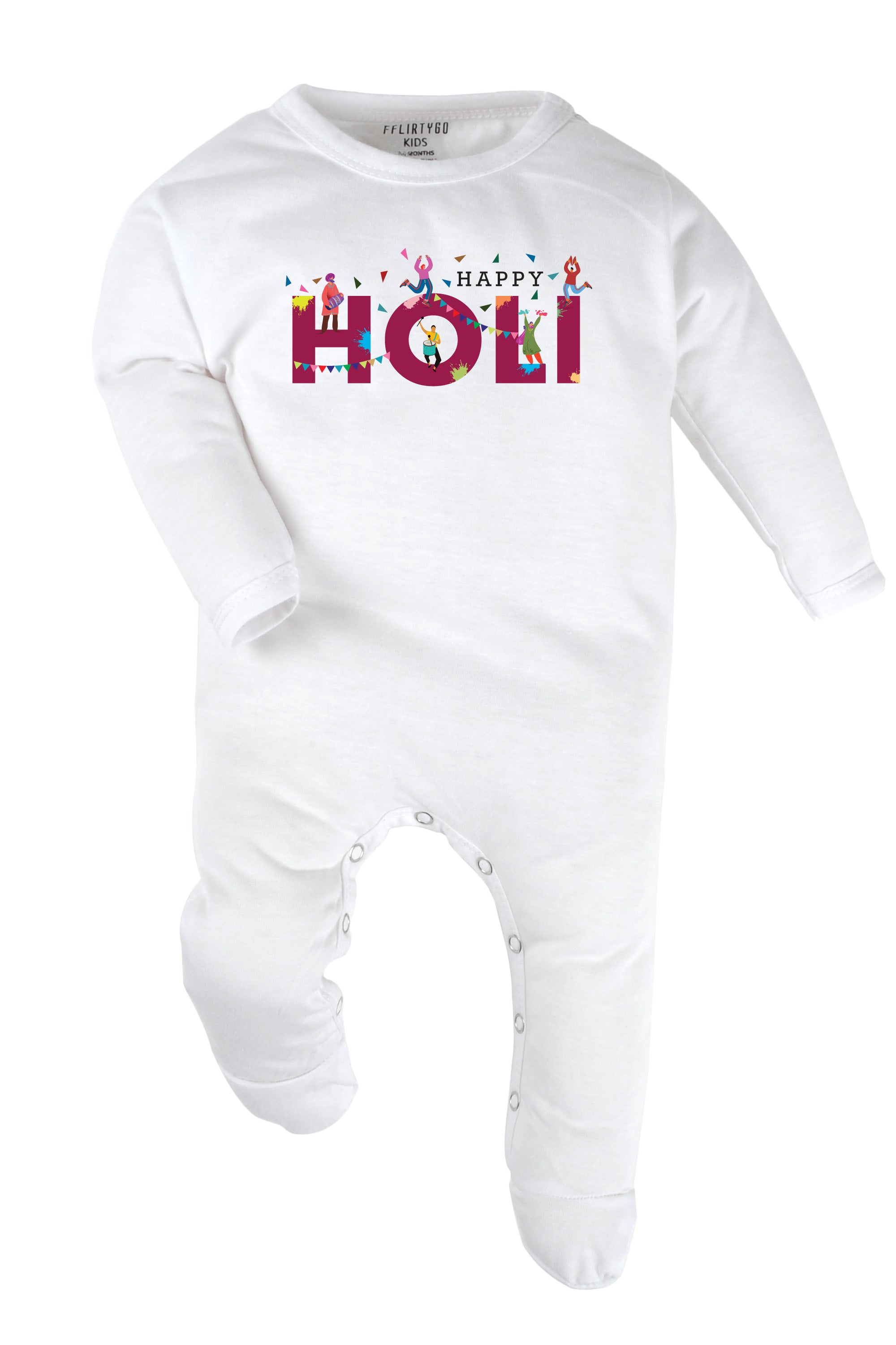 Happy Holi Baby Romper | Onesies