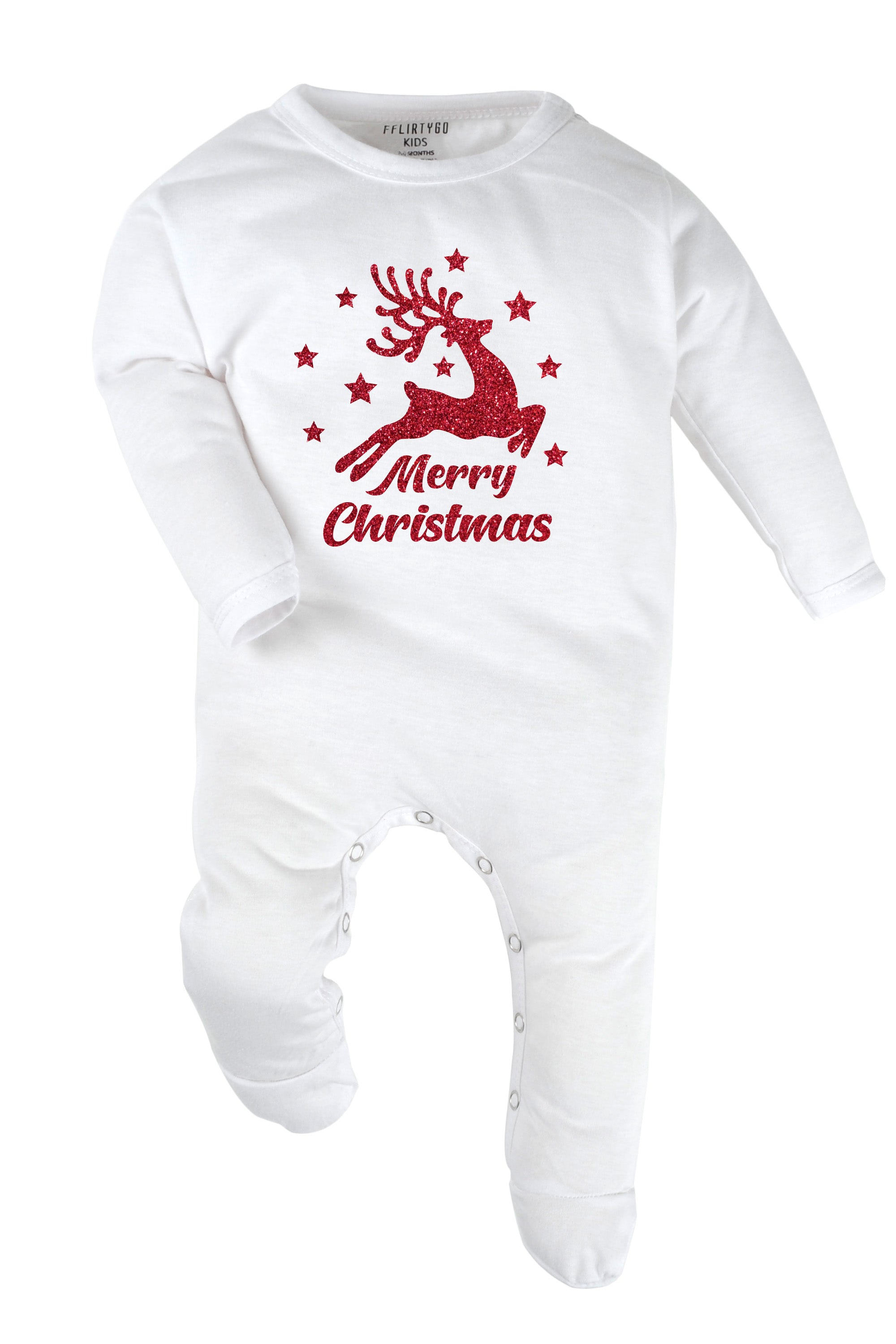 Merry Christmas gilter Baby Romper | Onesies